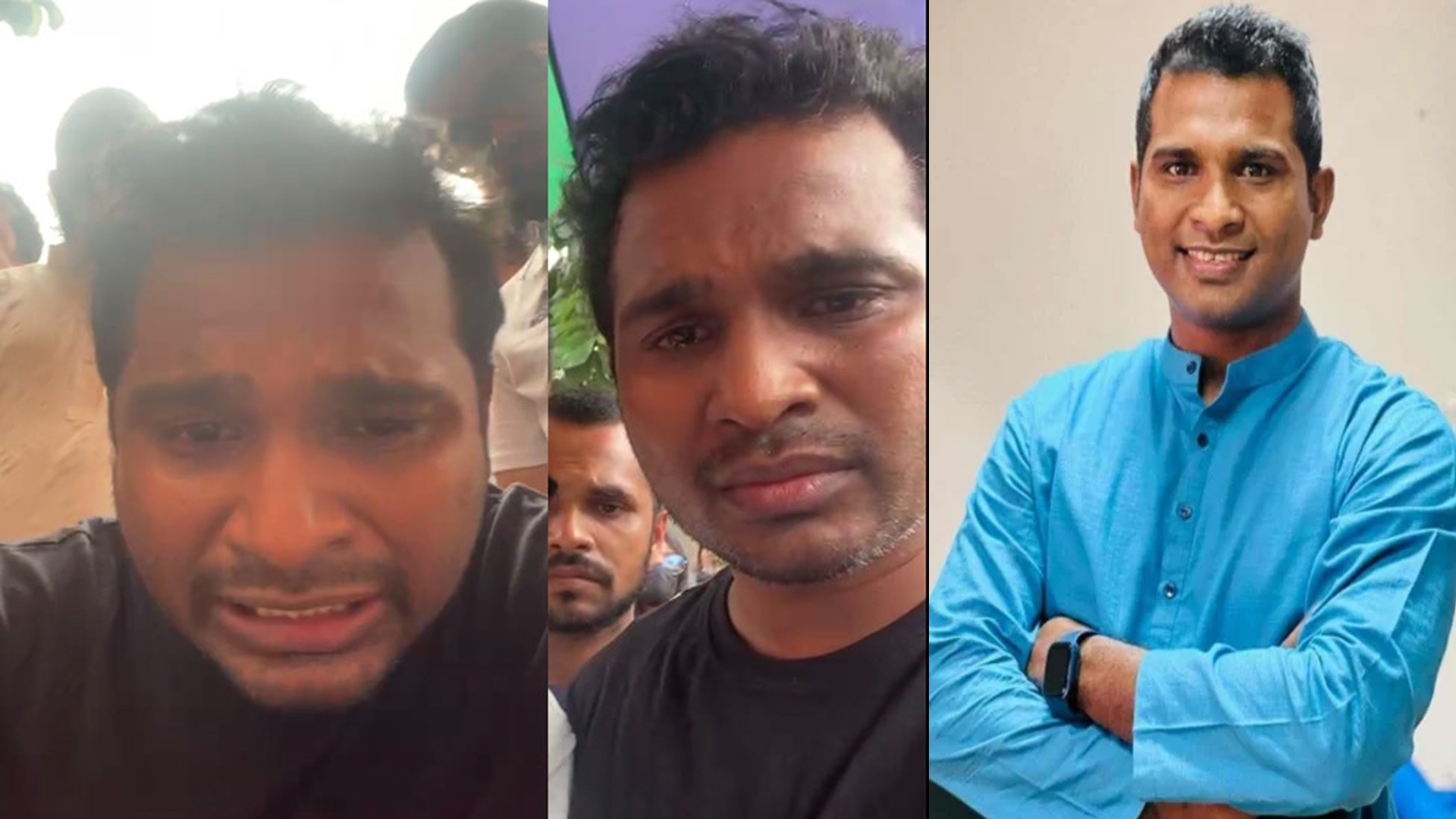 নেতাকর্মীদের উদ্দেশ্যে কী বলে কাঁদলেন অভিনেতা রাশেদ সীমান্ত?