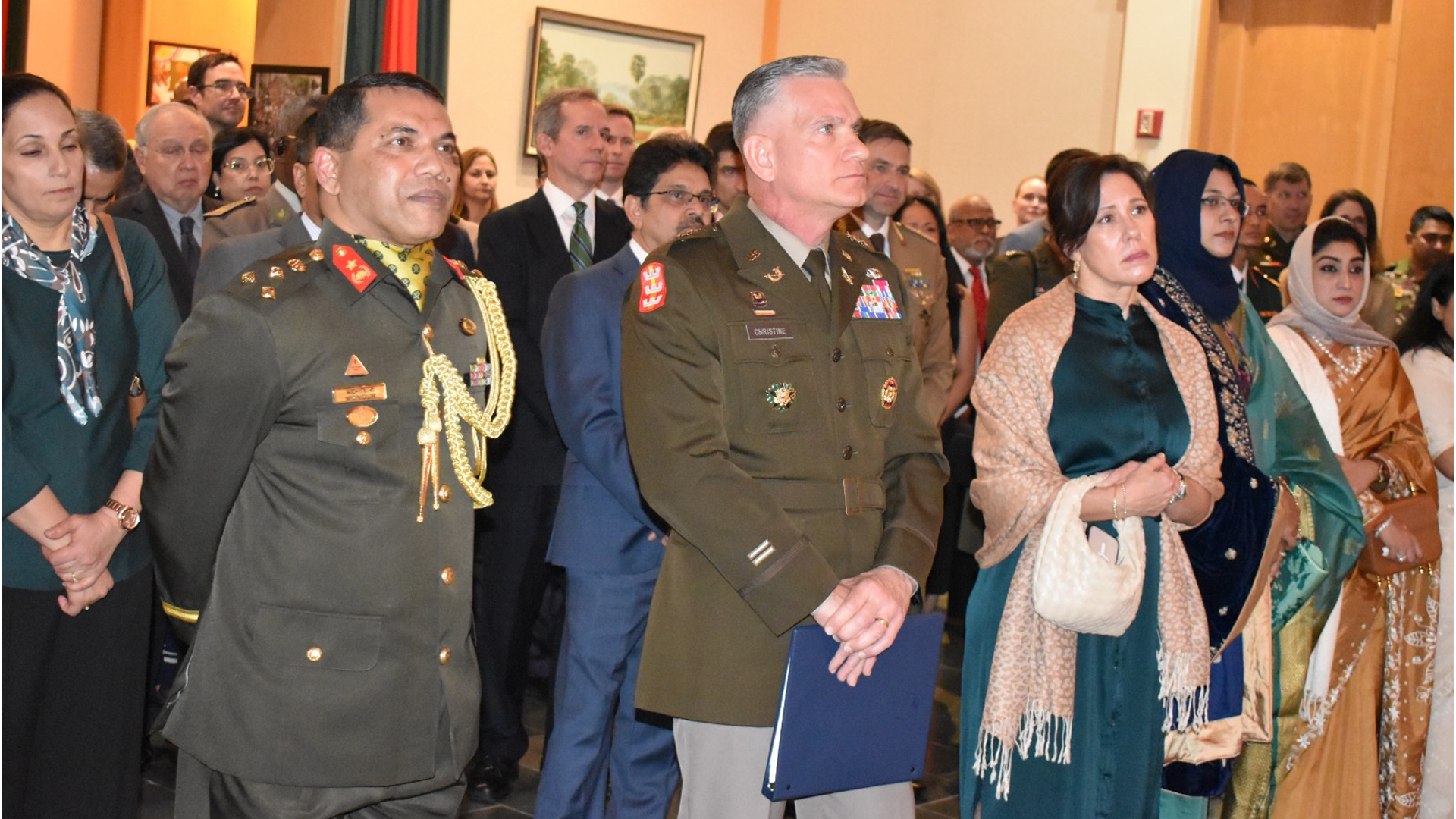 ওয়াশিংটনে বাংলাদেশ দূতাবাসে সশস্ত্র বাহিনী দিবস উদযাপন