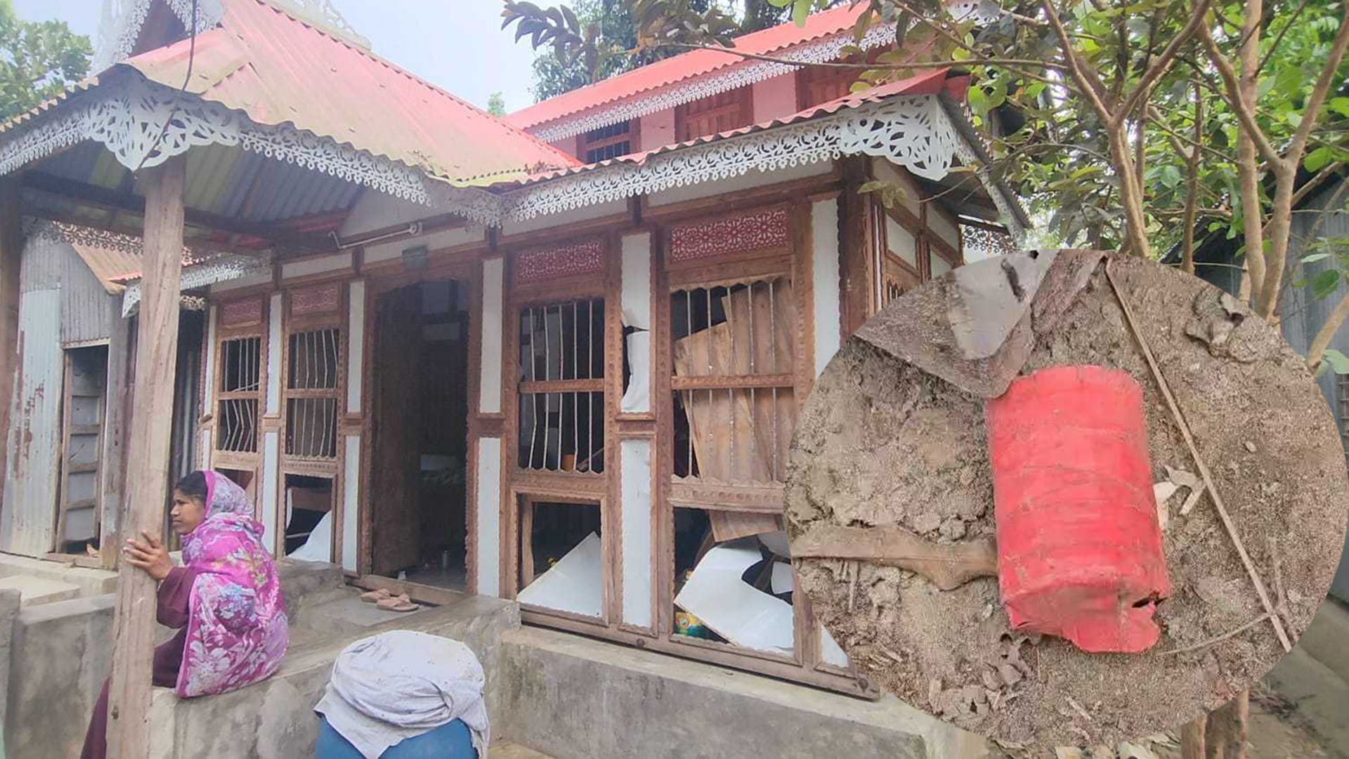 শরীয়তপুরে দুপক্ষের সংঘর্ষ, শতাধিক ককটেল বিস্ফোরণ