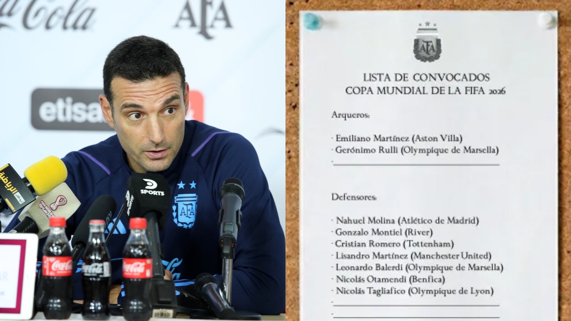 আর্জেন্টিনার ২৬ জনের স্কোয়াডের ২২ জনই চূড়ান্ত, ৪টি জায়গার জন্য লড়ছে যারা