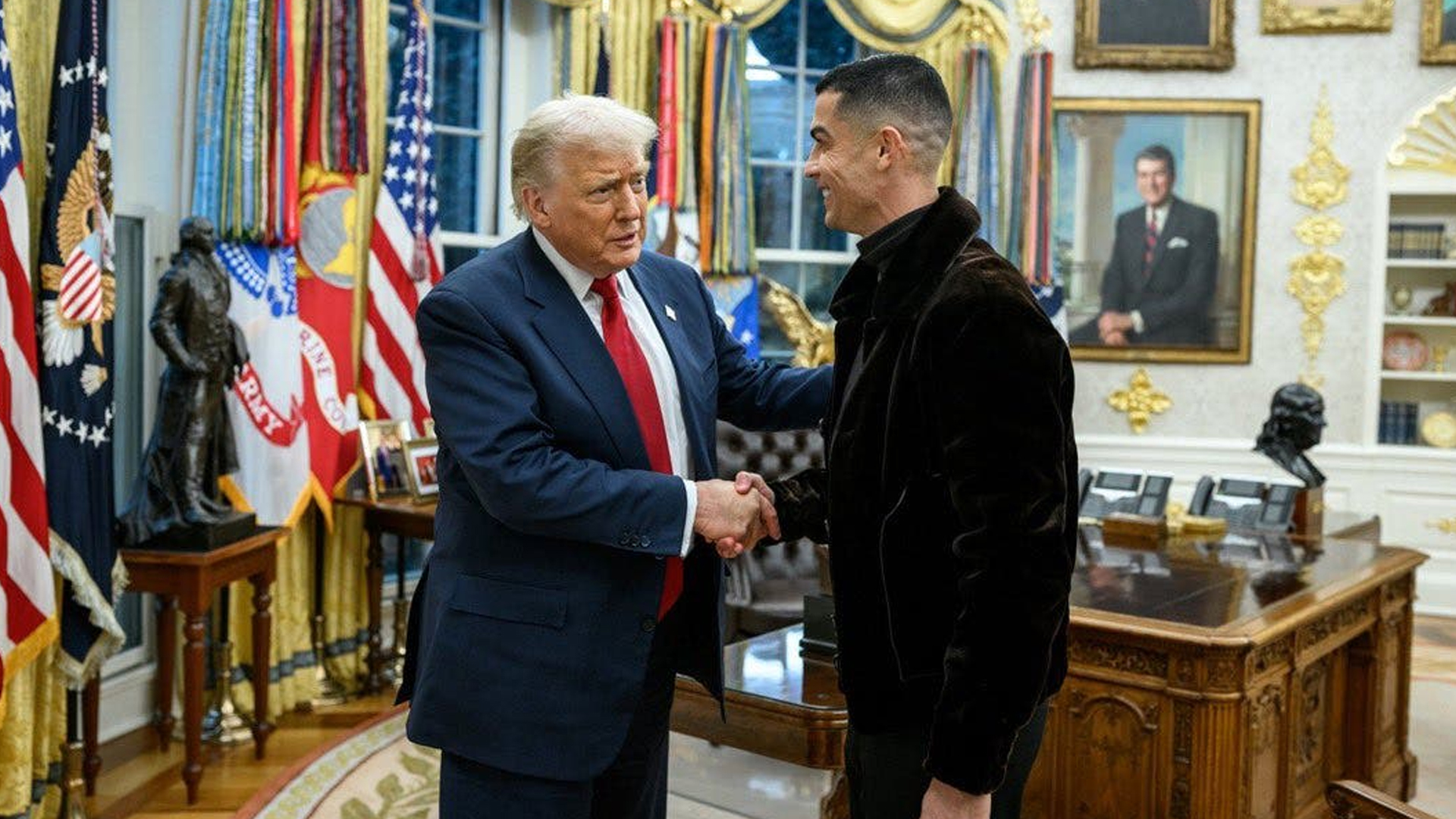 ট্রাম্পকে ধন্যবাদ জানাতে ফোন করেছেন রোনালদো