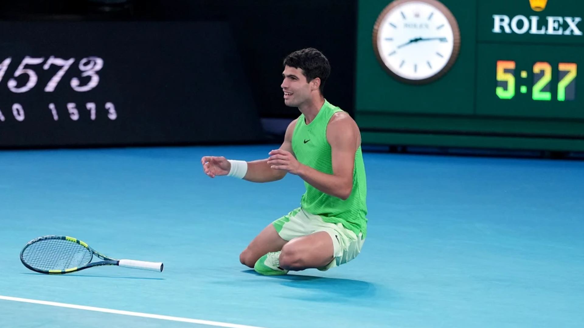 অস্ট্রেলিয়ান ওপেনের ফাইনালে উঠে আলকারাজের বিশ্ব রেকর্ড