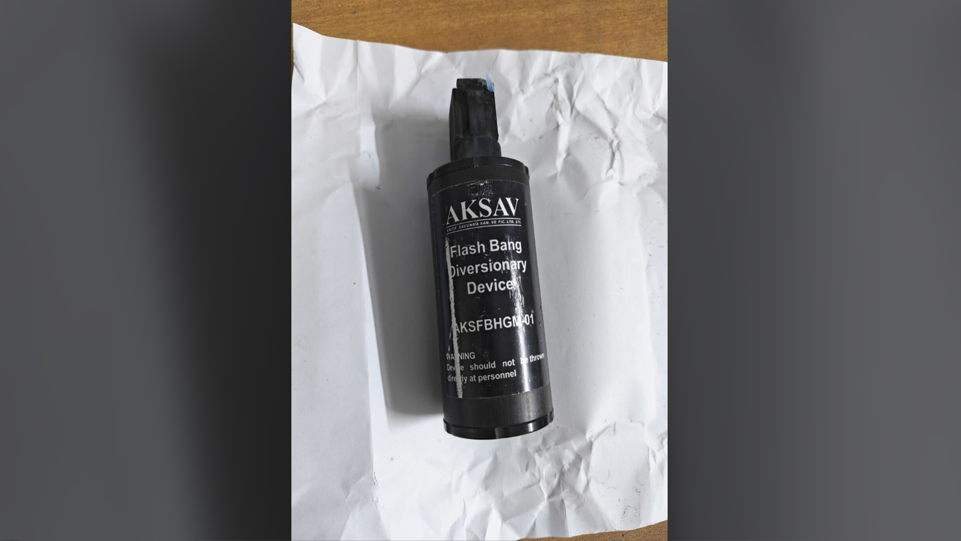 টঙ্গীতে সাউন্ড গ্রেনেড বিস্ফোরণ, ওসির দাবি ‘পটকা’