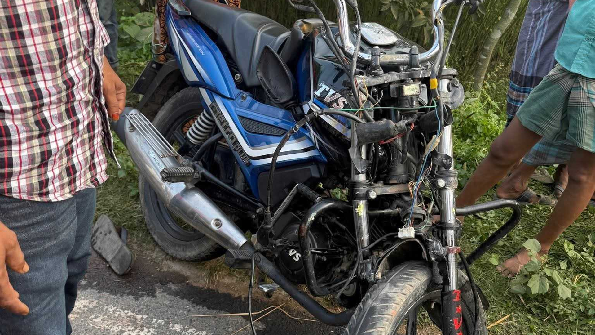 গাইবান্ধায় সড়ক দুর্ঘটনায় মোটরসাইকেল আরোহী নিহত