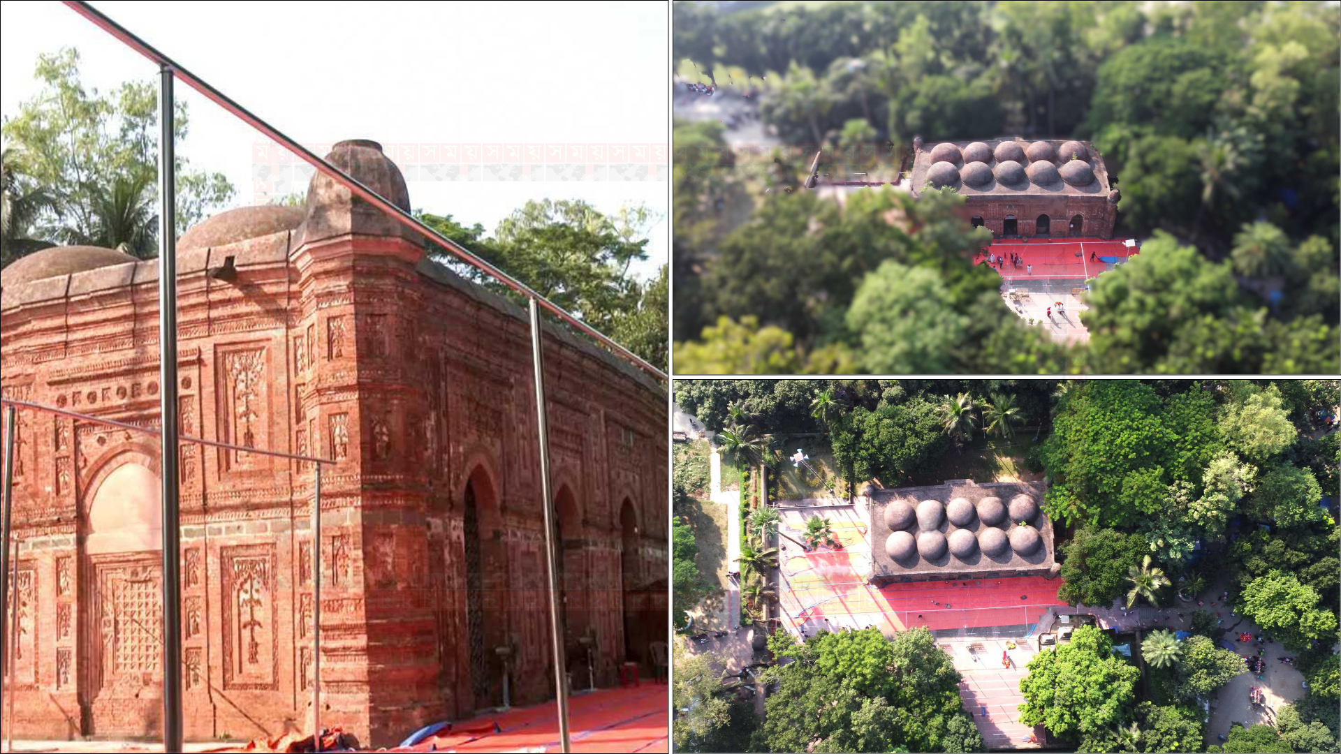 আভিজাত্য আর ঐতিহ্যের ধারক রাজশাহীর বাঘা শাহী মসজিদ