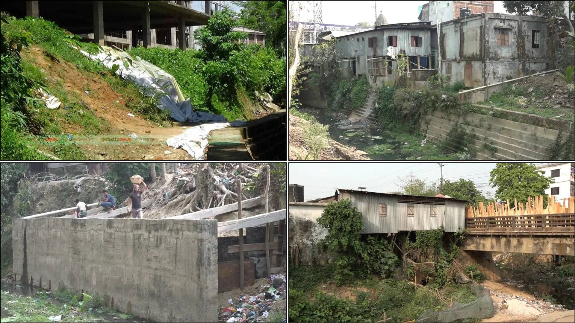 খাগড়াছড়িতে নদী-খাল দখলের মহোৎসব, বর্ষায় জলাবদ্ধতার শঙ্কা