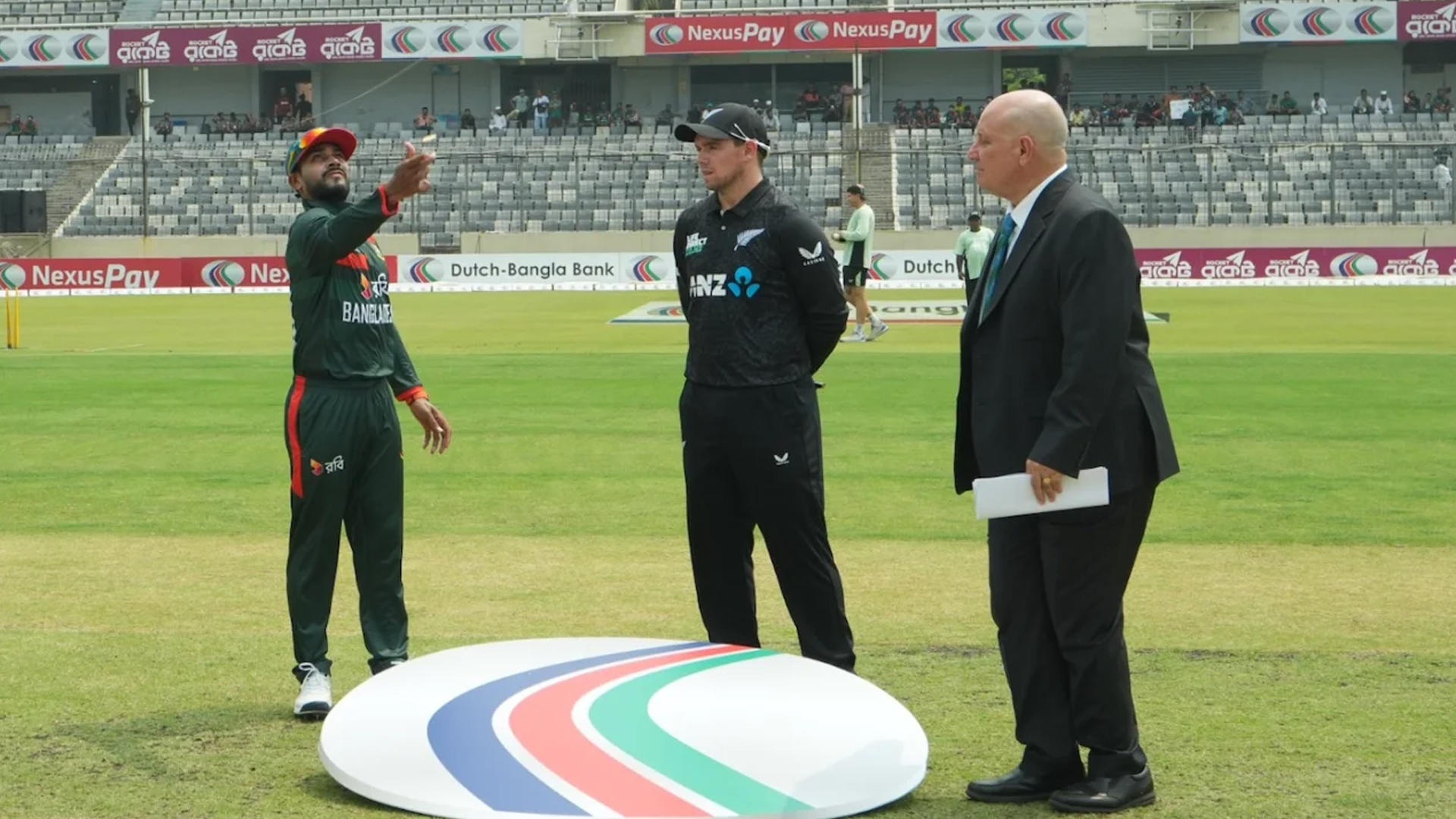 টস জিতে ব্যাটিংয়ে নিউজিল্যান্ড, আফিফের জায়গায় একাদশে সৌম্য