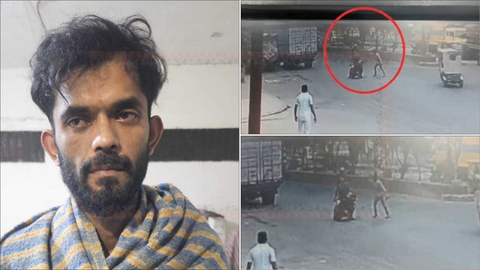 নারায়ণগঞ্জে পুলিশ কর্মকর্তার পিস্তল ছিনতাই, আটক ১