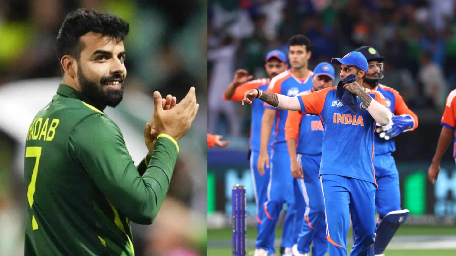 আমাদের সিনিয়ররা বিশ্বকাপে কখনো ভারতকে হারাতে পারেননি: শাদাবের খোঁচা