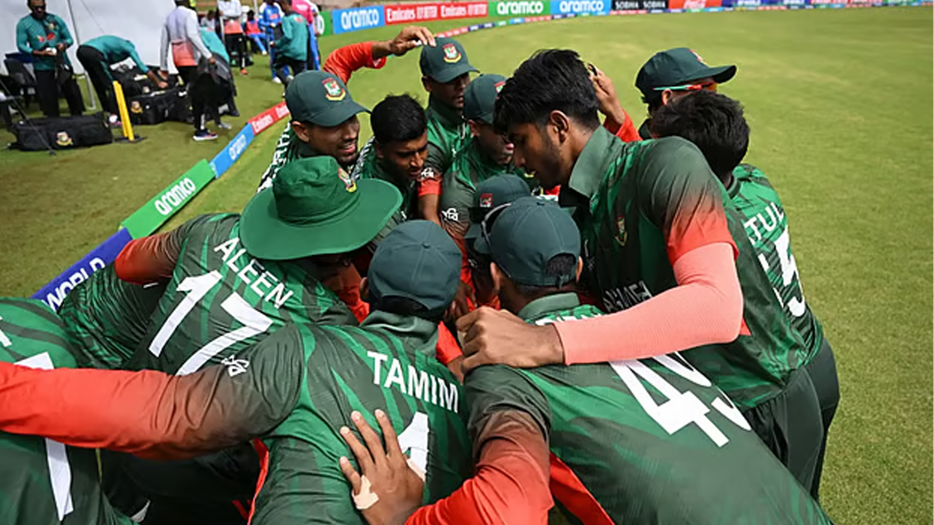 বাংলাদেশ অনূর্ধ্ব-১৯ দল। ছবি: আইসিসি