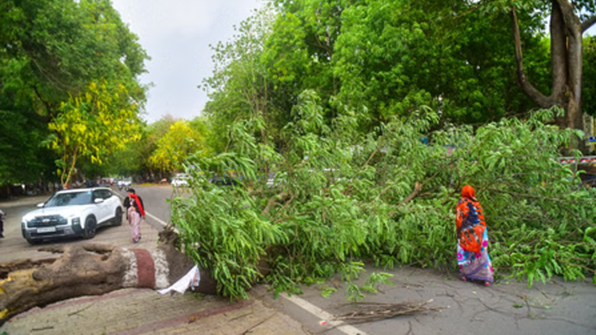 ভারতের উত্তর প্রদেশে ভয়াবহ ঝড়ে শতাধিক মানুষের মৃত্যু