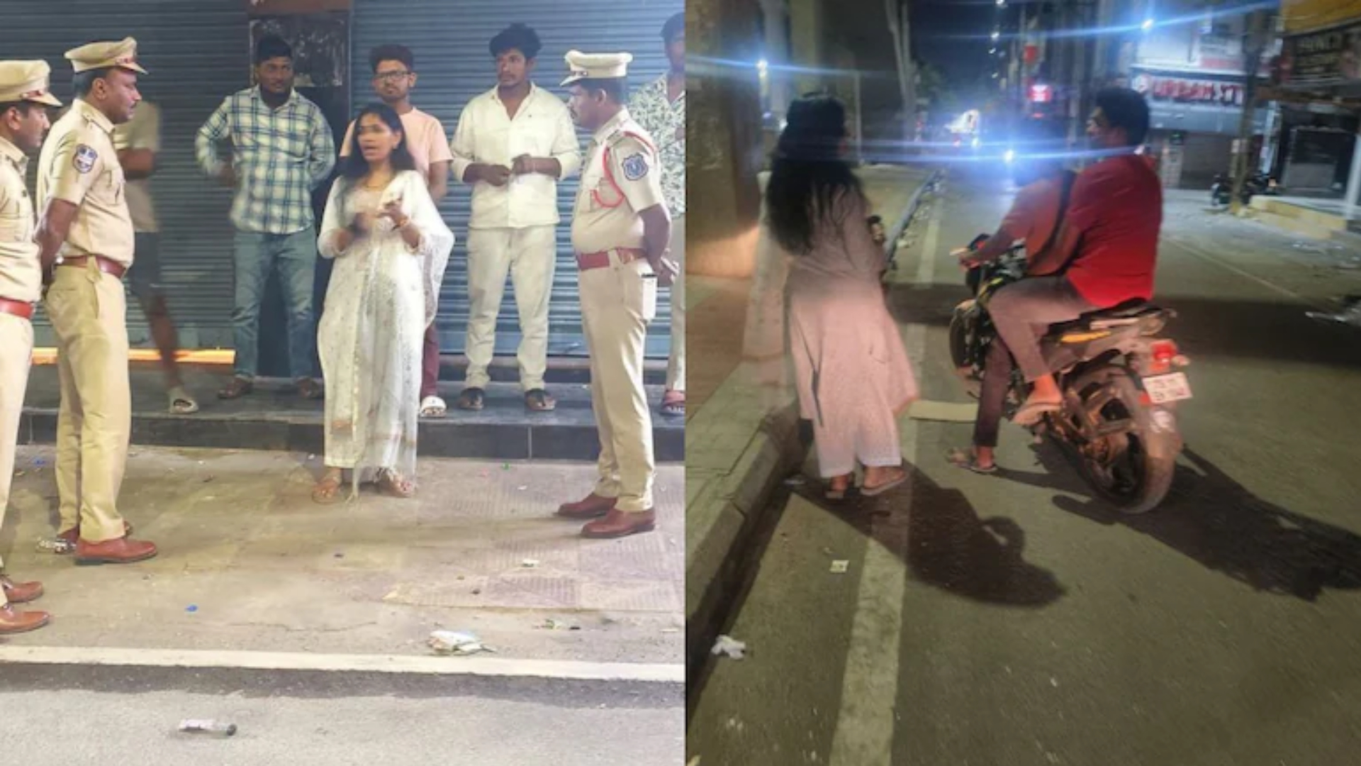 গভীর রাতে ছদ্মবেশে রাস্তায় নারী পুলিশ কর্মকর্তা, কী হলো পরিস্থিতি?