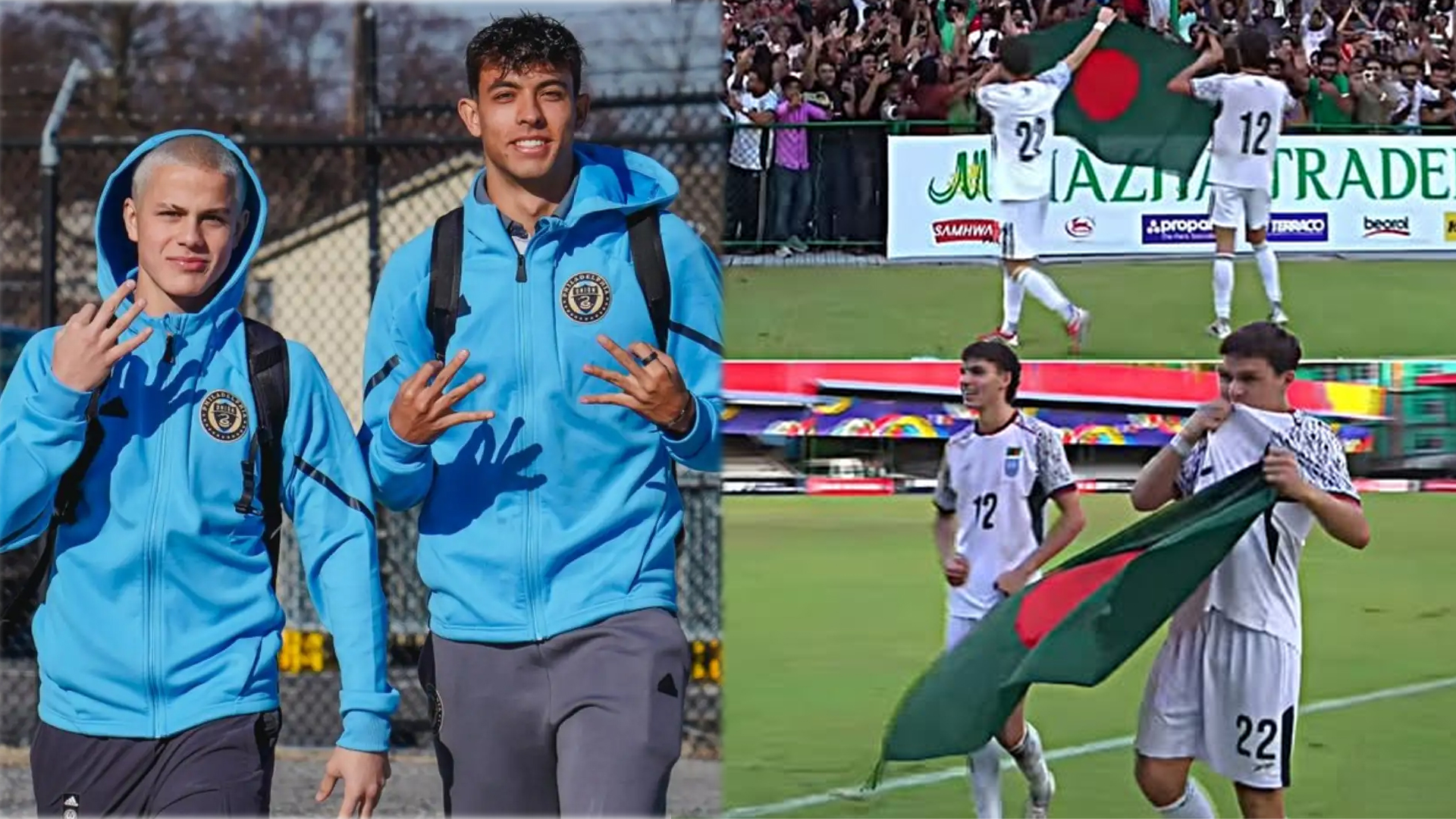 মাঠে দুই ভাই, হাজার মাইল দূরে দুই ভাই, বাংলাদেশের জয়ে সুলিভান পরিবারের উল্লাস