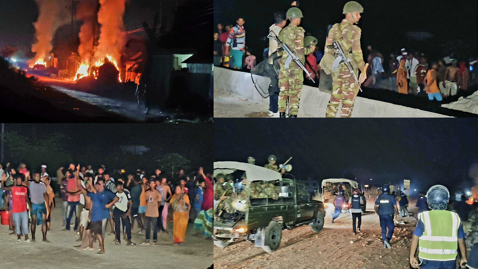 সালিশে সমাধানের বদলে দফায় দফায় সংঘর্ষ, রণক্ষেত্র ব্রাহ্মণবাড়িয়া