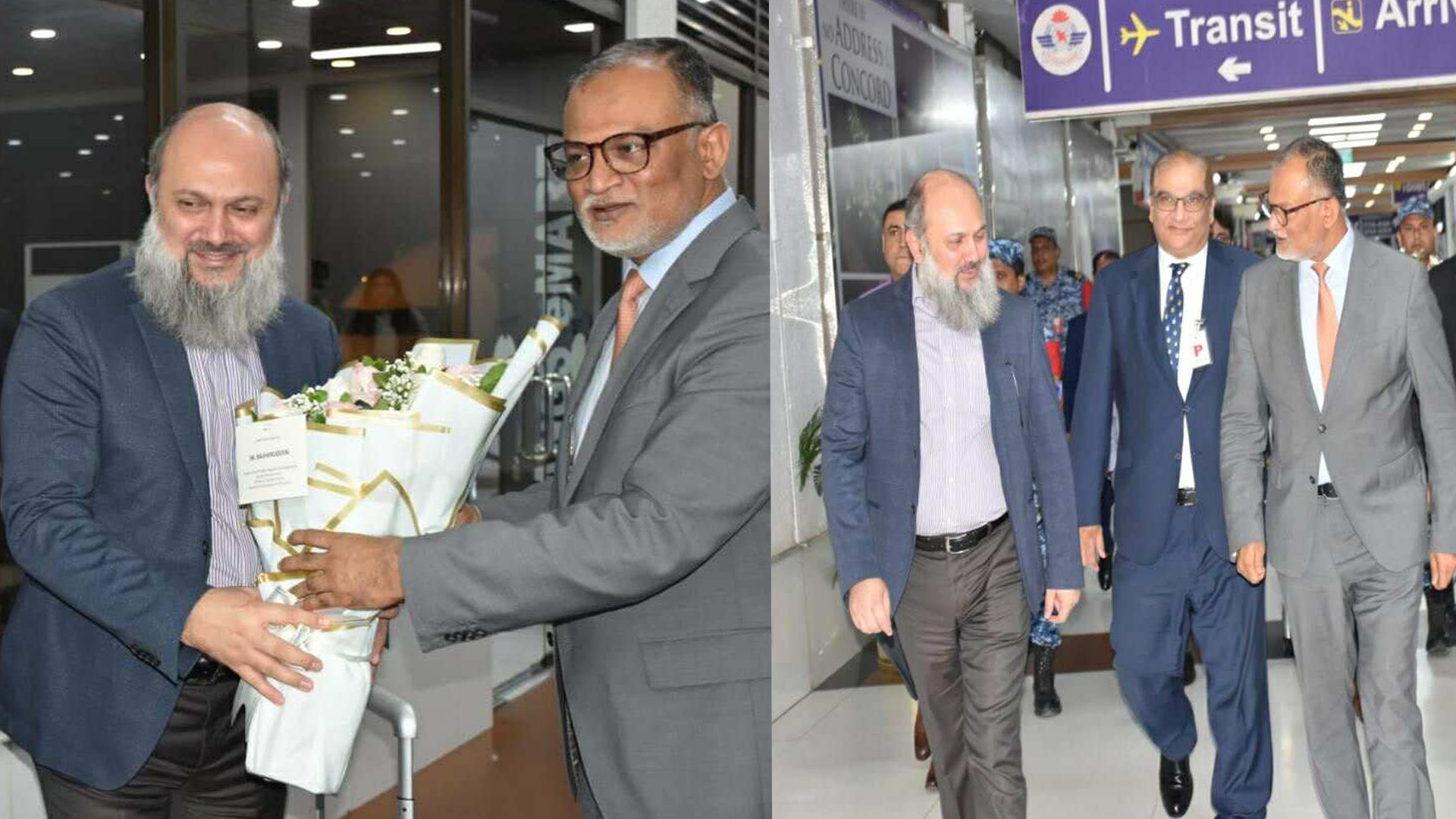 ঢাকায় পৌঁছেছেন পাকিস্তানের বাণিজ্যমন্ত্রী জাম কামাল খান