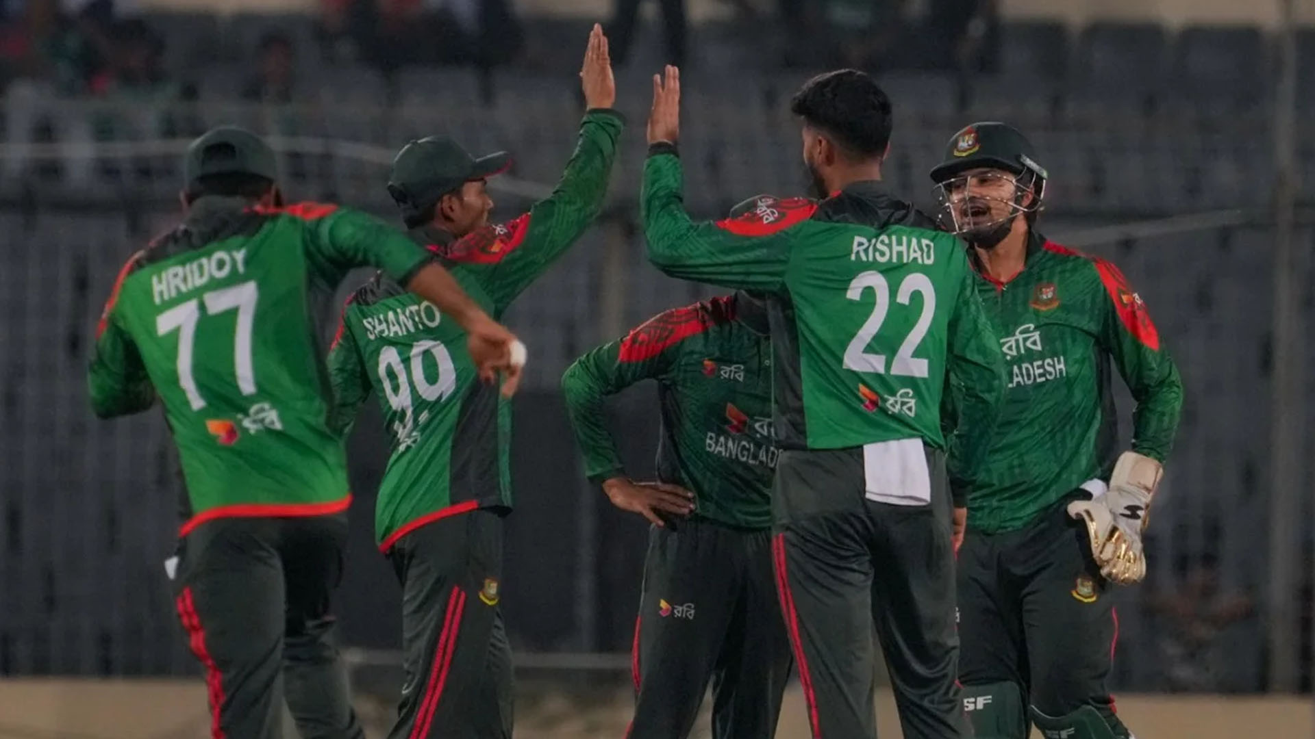 বাংলাদেশ-ওয়েস্ট ইন্ডিজ সিরিজের দ্বিতীয় ম্যাচ: এক ম্যাচে ৬ রেকর্ড