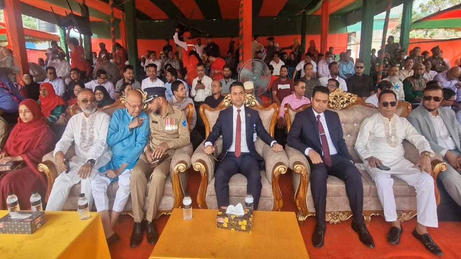 বর্ণাঢ্য আয়োজনে রূপগঞ্জে মহান স্বাধীনতা উদযাপন