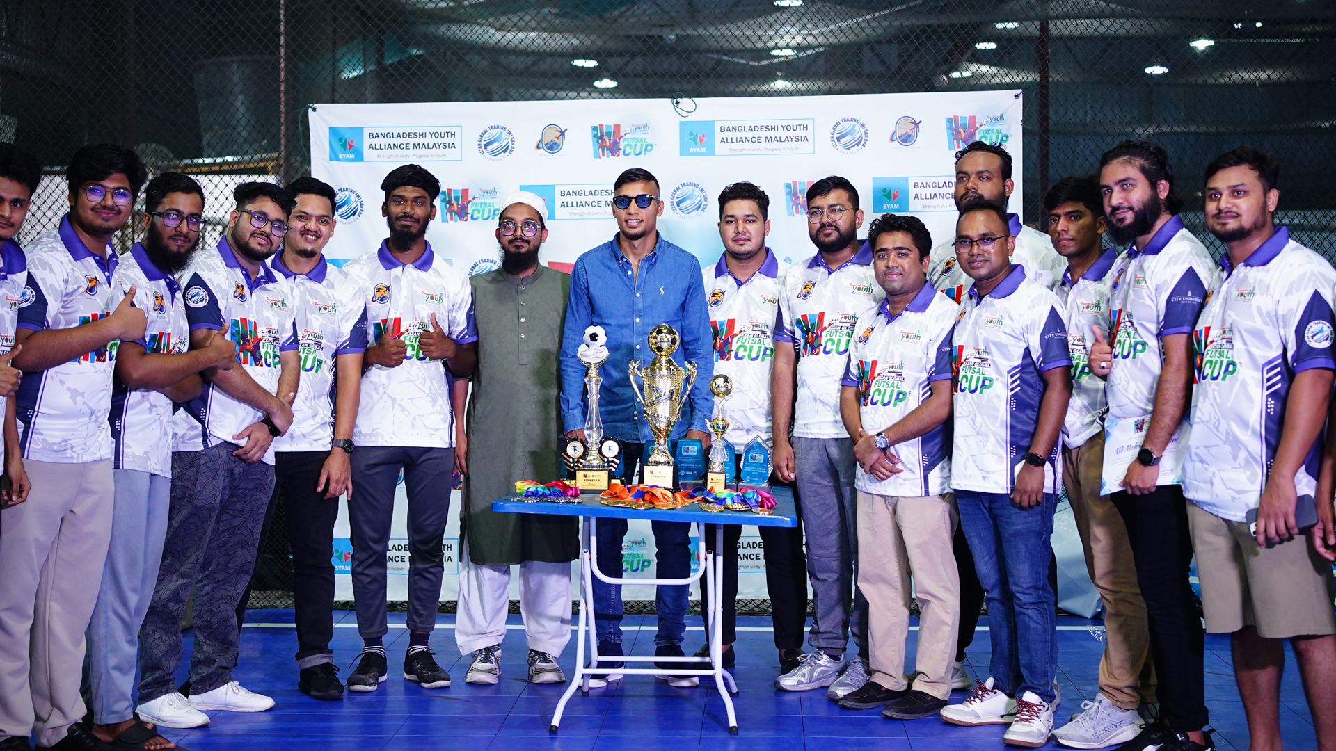 মালয়েশিয়ায় ১০ দলের ফুটসাল টুর্নামেন্টে চ্যাম্পিয়ন আইআইইউএম