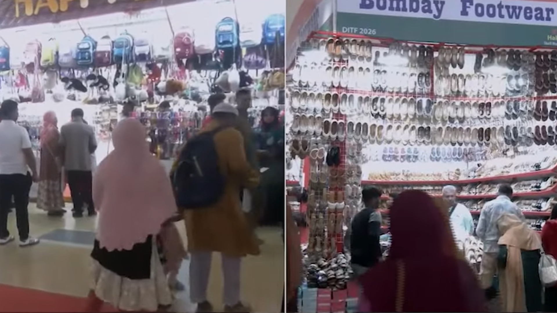 ছুটির দিনে সরগরম বাণিজ্য মেলা, ভালো বেচাকেনার আশা