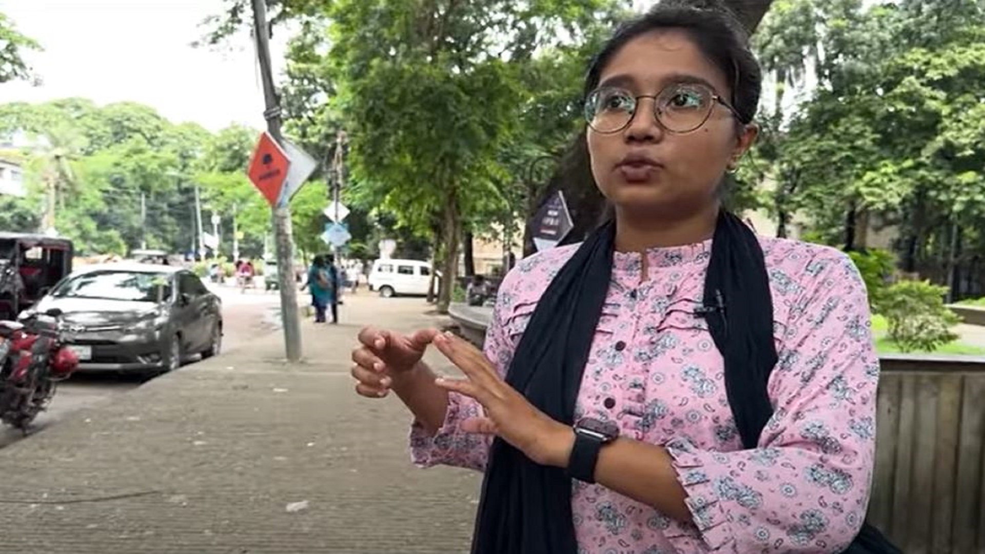 ছাত্রদল ও বাগছাসের প্রতি কৃতজ্ঞতা জানালেন তন্বী