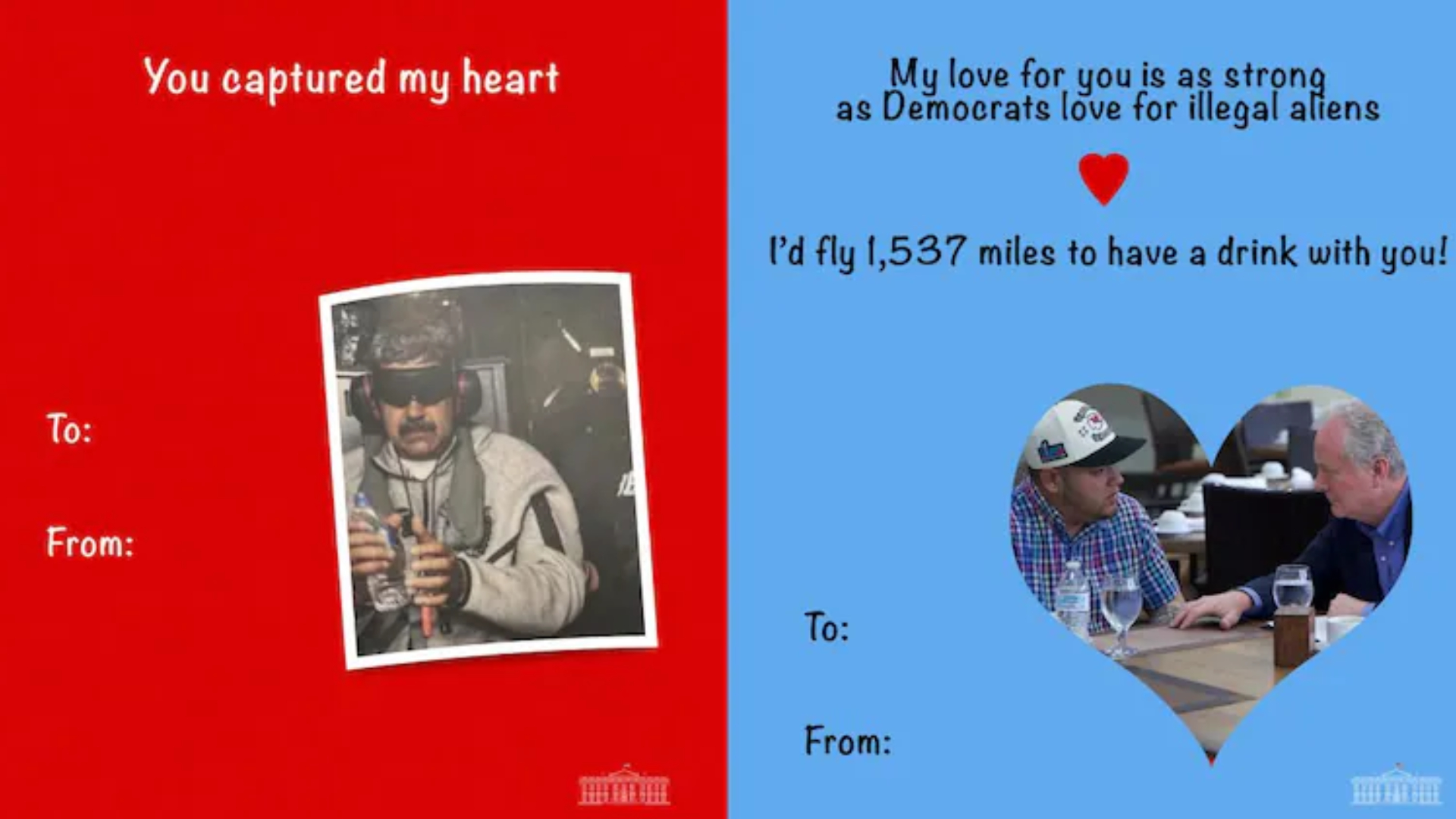 কারাবন্দি মাদুরোর জন্য ভালোবাসা দিবসের বার্তা হোয়াইট হাউসের!