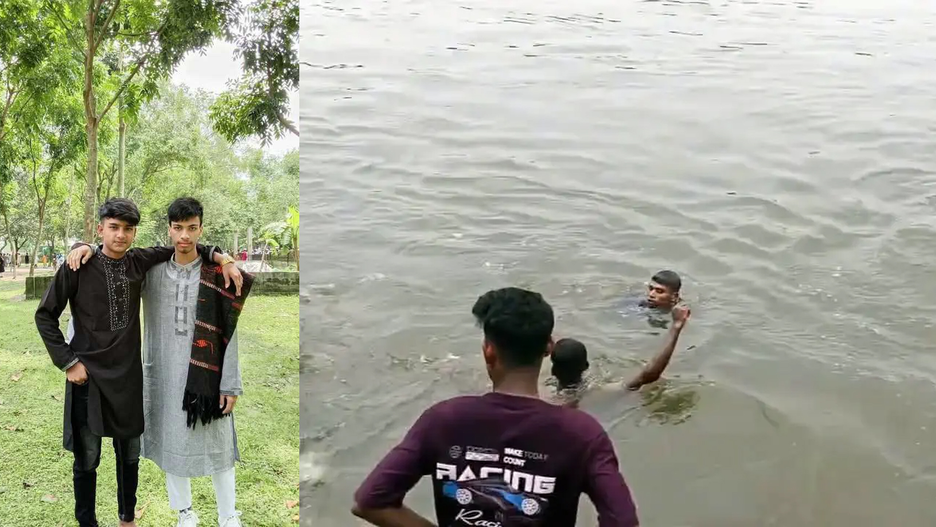 ঈদের আনন্দ বিষাদে পরিণত, নদীতে গোসলে নেমে দুই বন্ধুর মৃত্যু