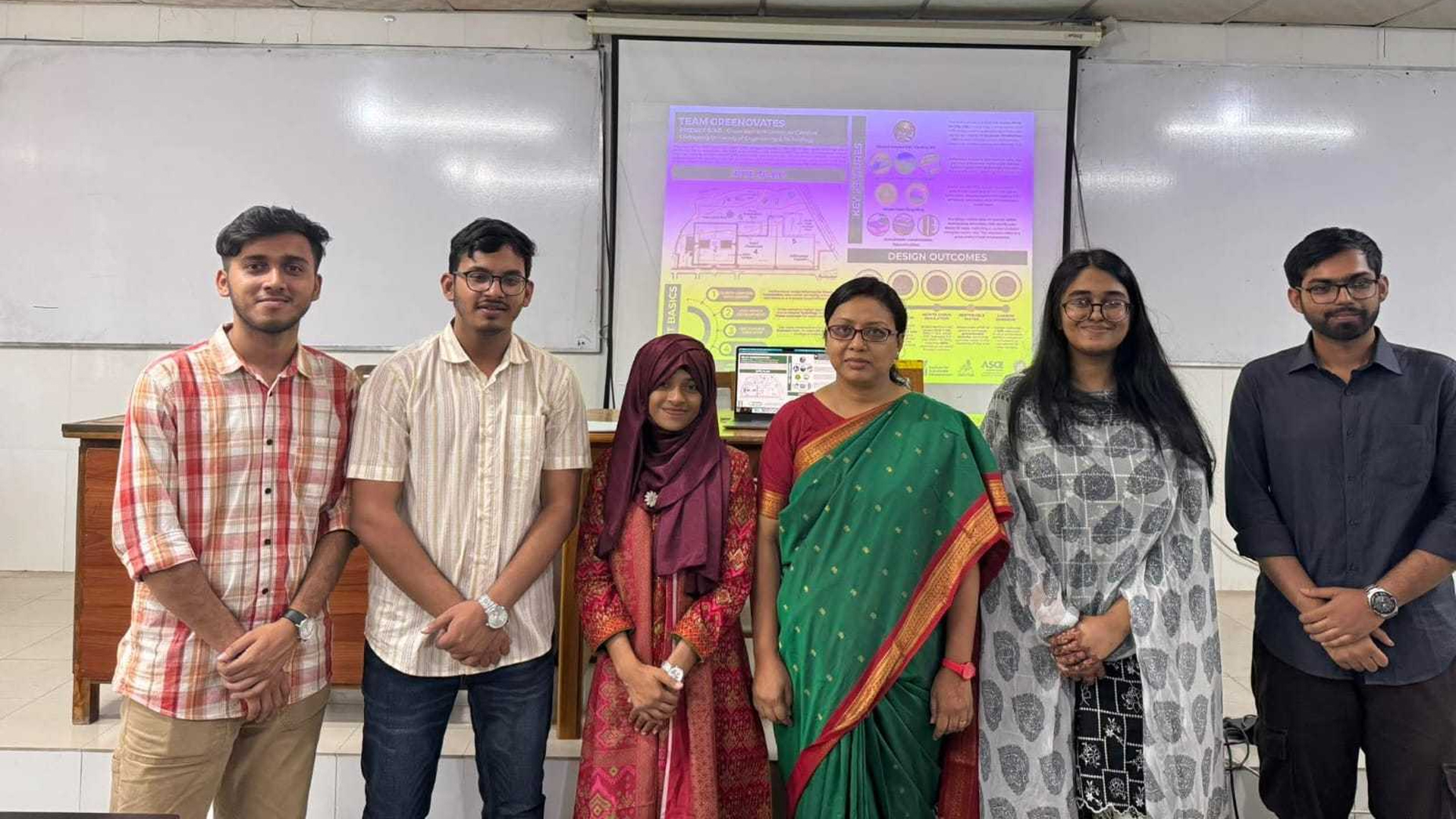 আন্তর্জাতিক প্রতিযোগিতায় এশিয়ায় চতুর্থ ‘টিম এএসসিই চুয়েট’