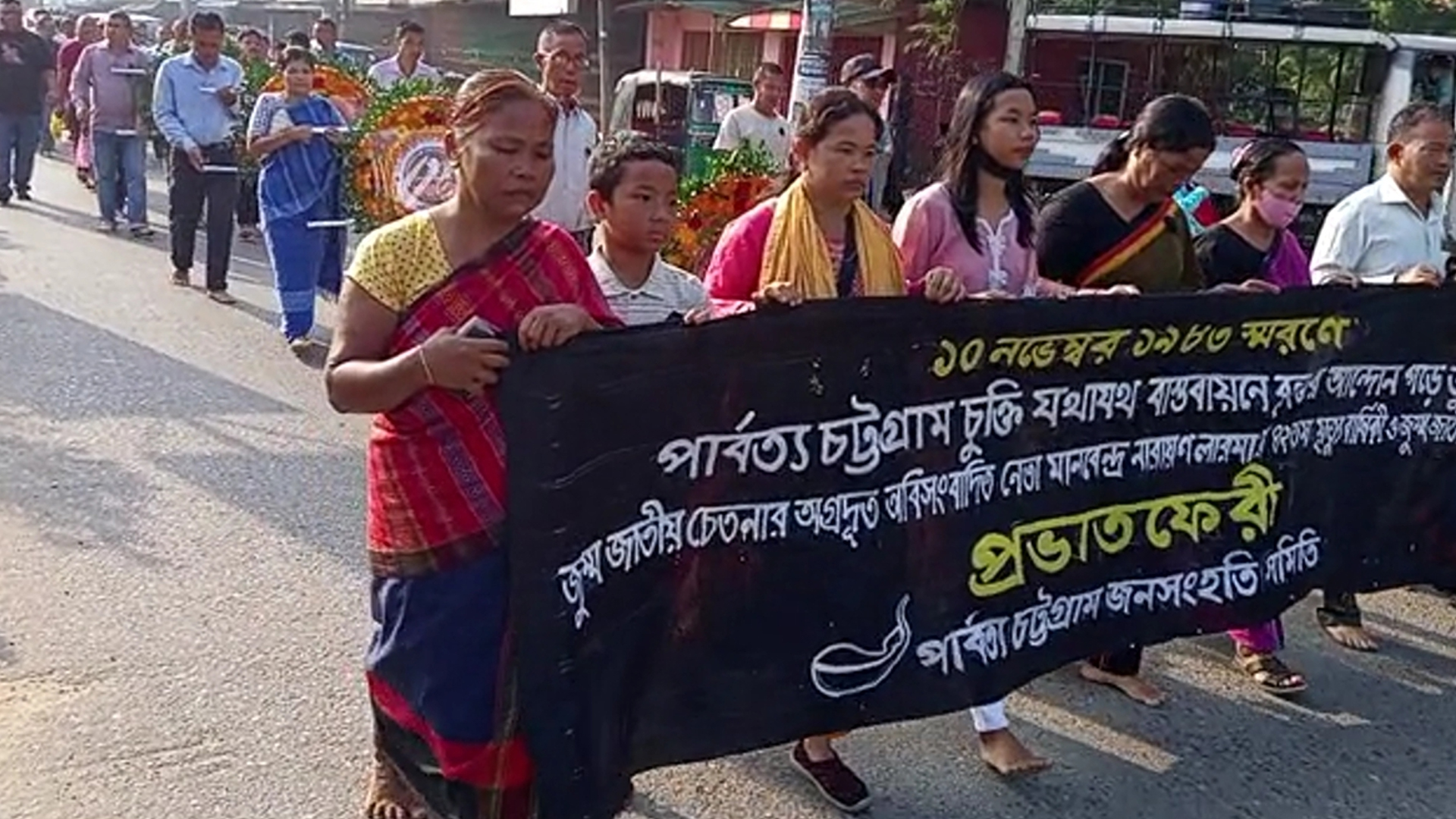 পাহাড়ে নানা আয়োজনে স্মরণ করা হলো মানবেন্দ্র লারমাকে