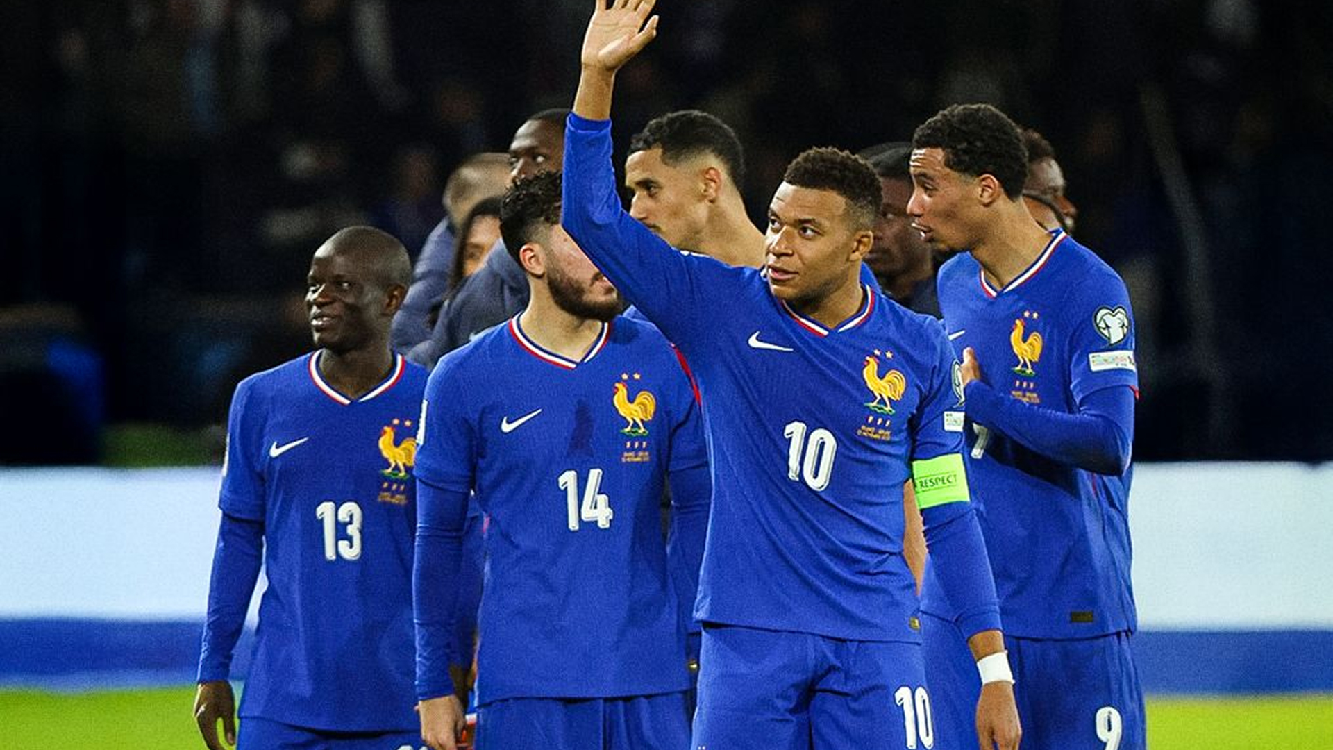 ব্রাজিল-কলম্বিয়া ম্যাচের দল ঘোষণা করলো ফ্রান্স