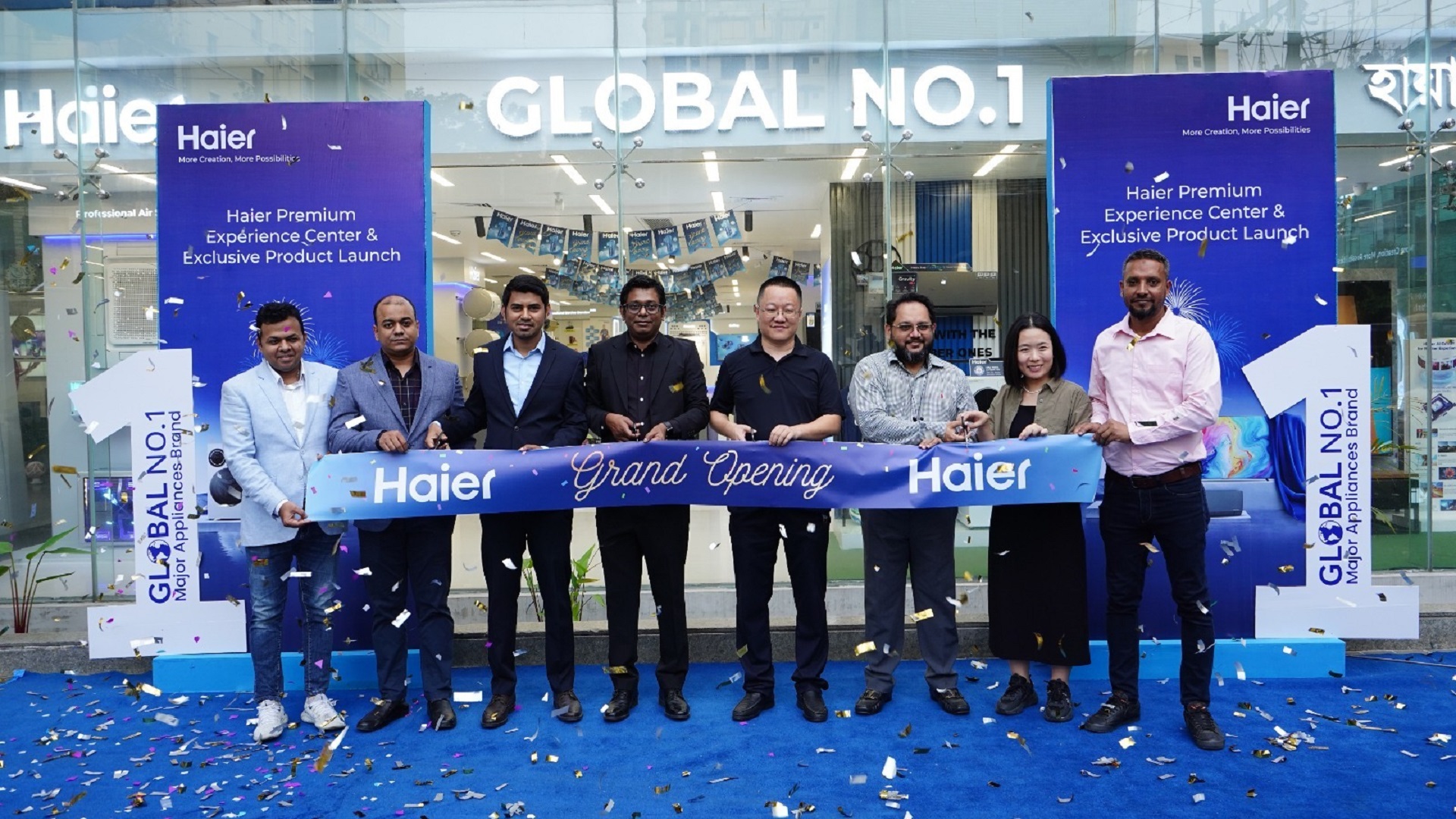 হায়ারের প্রথম ফ্ল্যাগশিপ স্টোর উদ্বোধন, তিনটি প্রিমিয়াম পণ্যের উন্মোচন