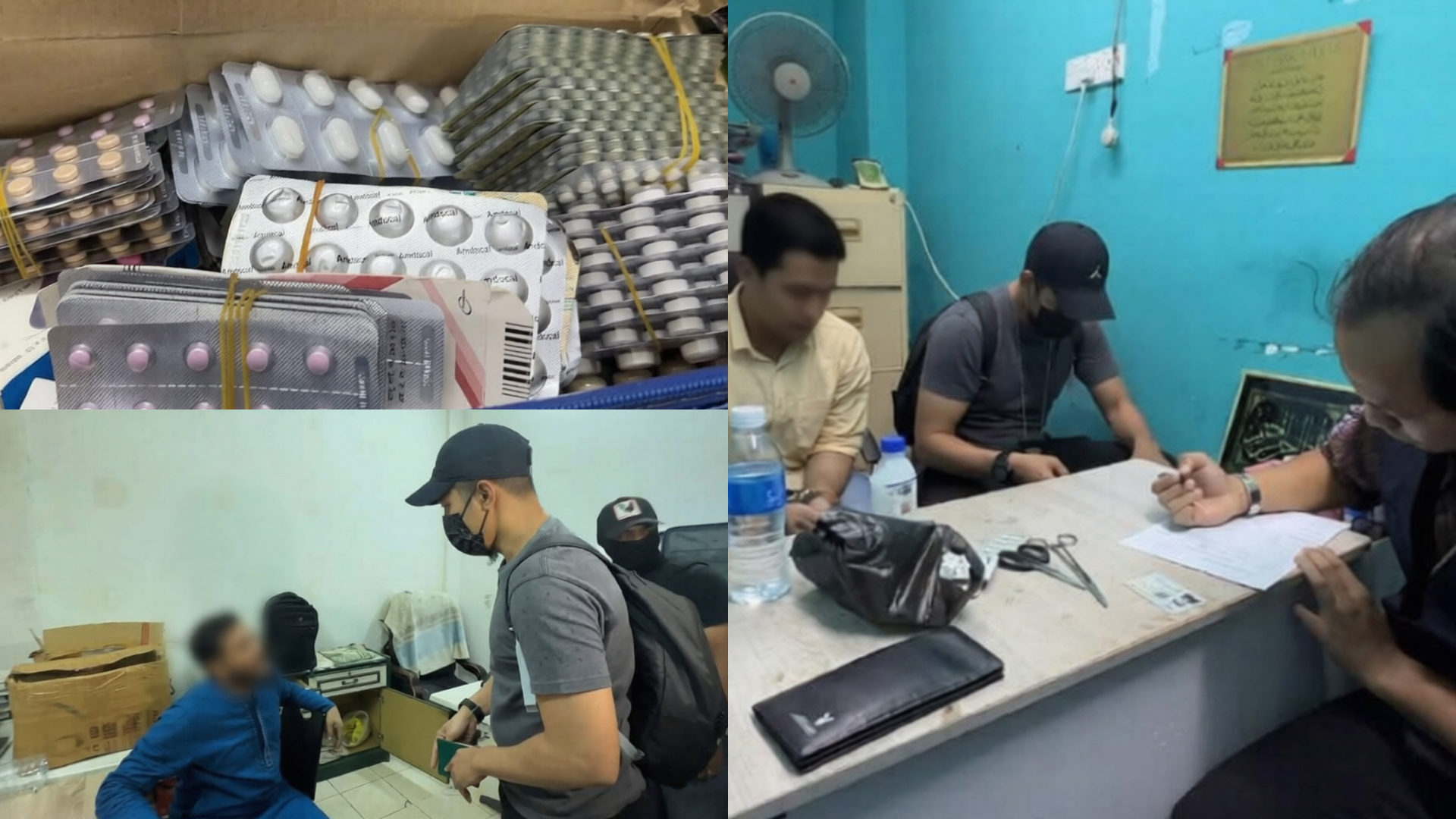 বাংলাদেশ থেকে পাচার করা ওষুধে চিকিৎসা, কুয়ালালামপুরে ভুয়া ডাক্তারসহ আটক ১৮