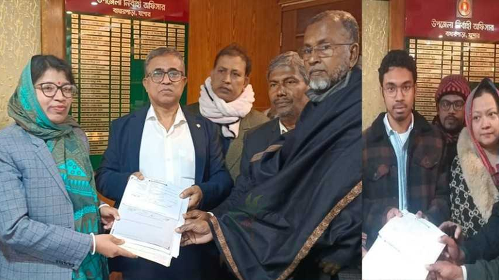 যশোর-৪ আসনে ভোটের লড়াইয়ে বাবা-ছেলের আলাদা মনোনয়নপত্র দাখিল