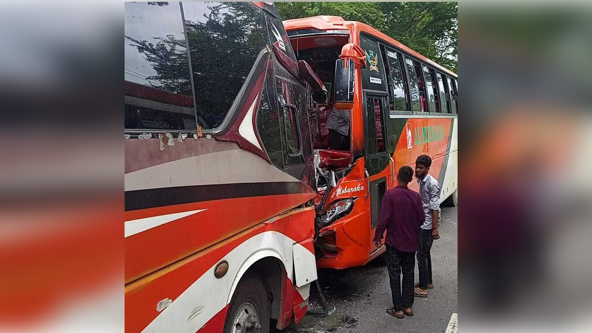 সিলেটে দুই বাসের সংঘর্ষে নিহত ১, আহত ৩০