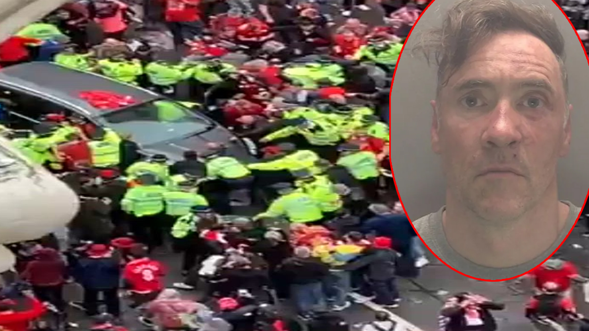 লিভারপুলের বিজয় মিছিলে সমর্থকদের ওপর গাড়ি তুলে দেয়া ব্যক্তি দোষী সাব্যস্ত