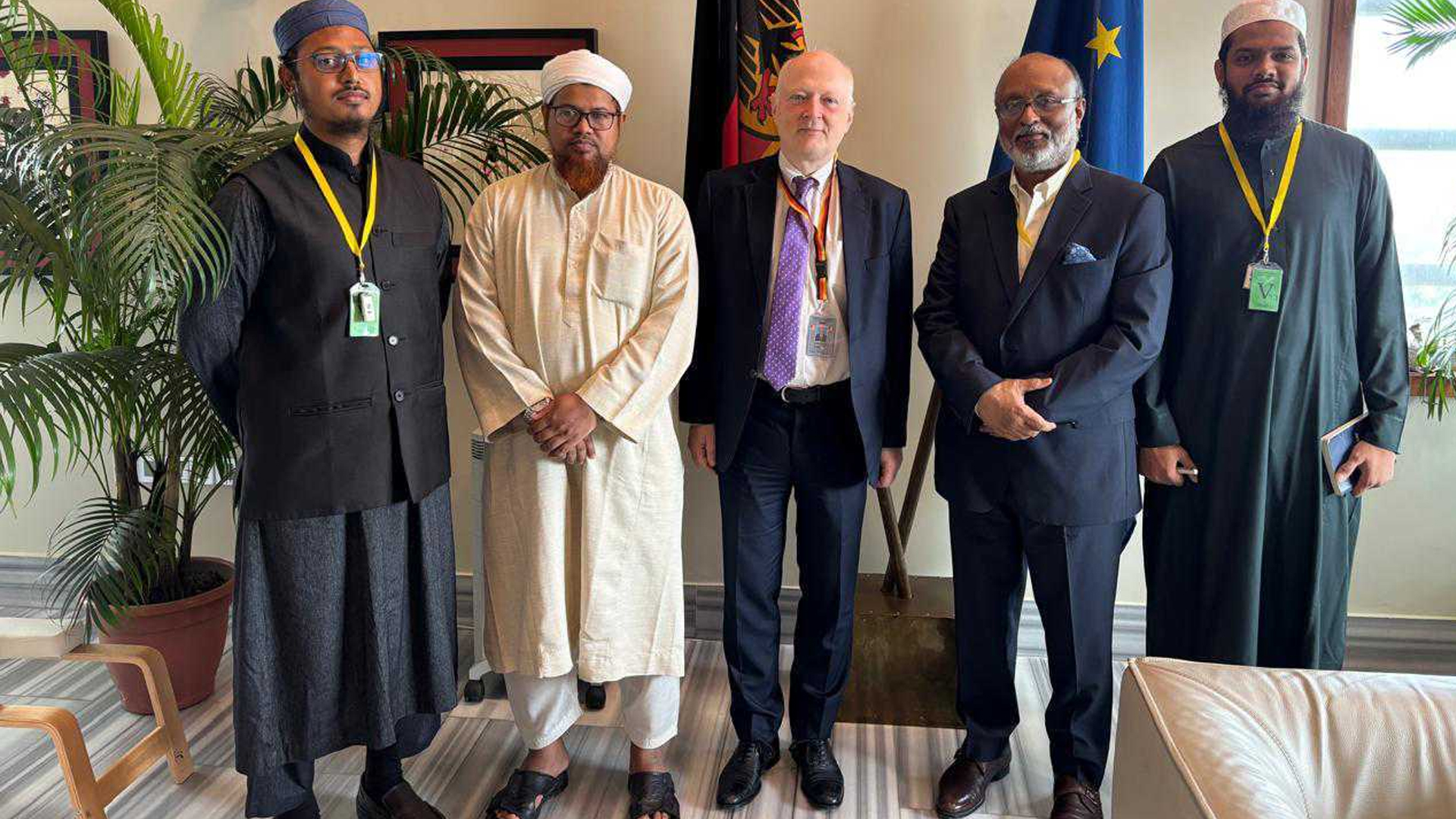 জার্মান রাষ্ট্রদূতের সঙ্গে ইসলামী আন্দোলন বাংলাদেশের প্রতিনিধি দলের সাক্ষাৎ