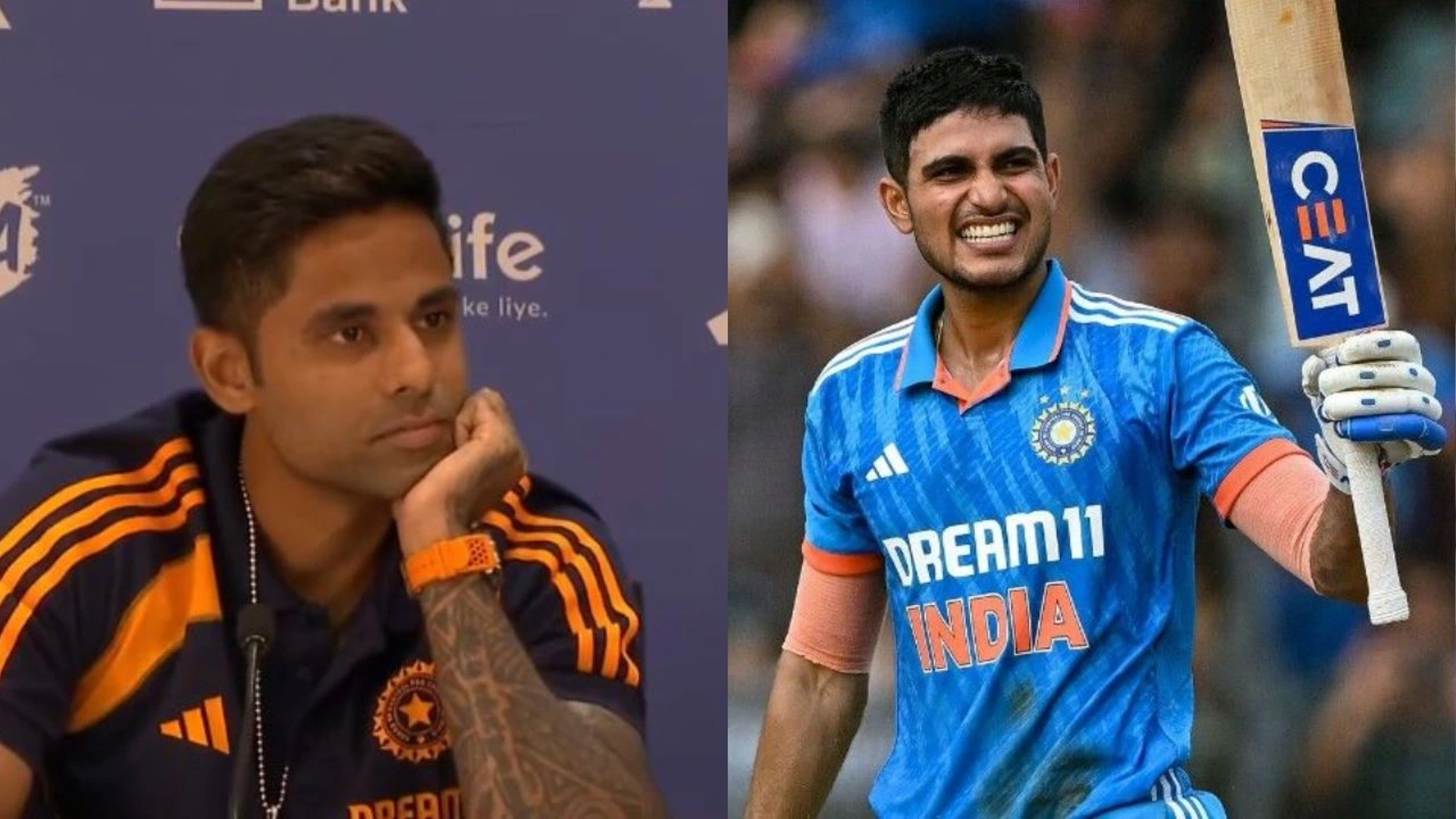 গিলের কাছে নেতৃত্ব হারানোর ভয় সূর্যকুমারের