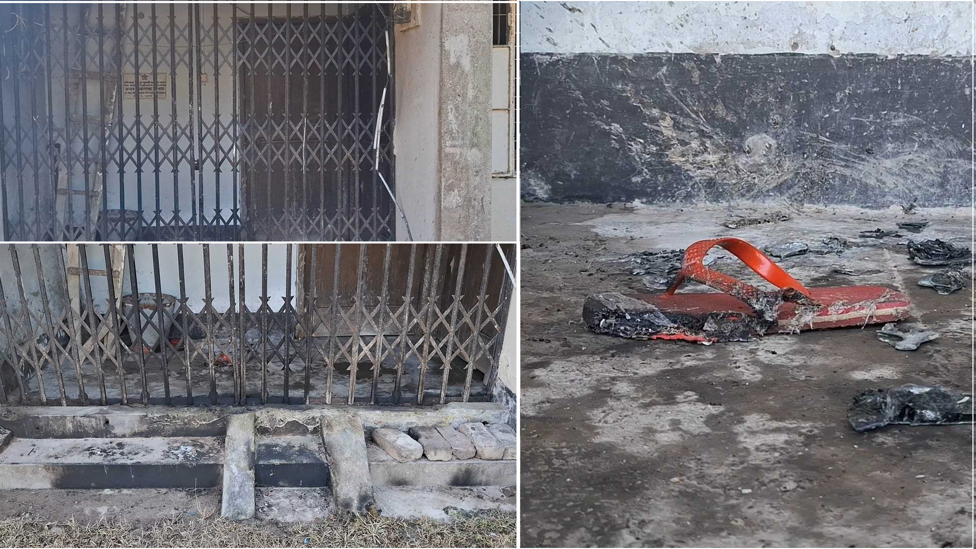 পটুয়াখালীতে গ্রামীণ ব্যাংকে অগ্নিসংযোগ