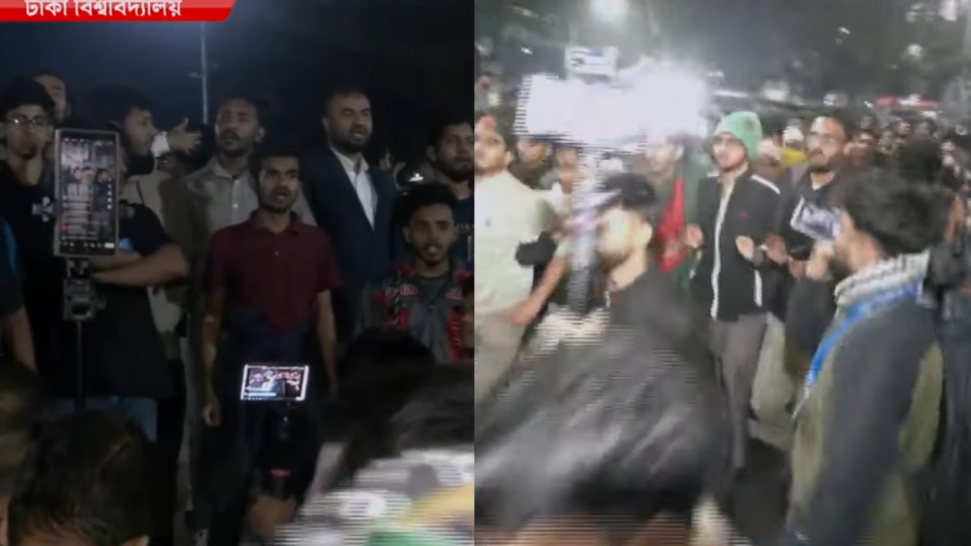 ওসমান হাদির মৃত্যু: শাহবাগসহ ঢাকার বিভিন্ন স্থানে বিক্ষোভ