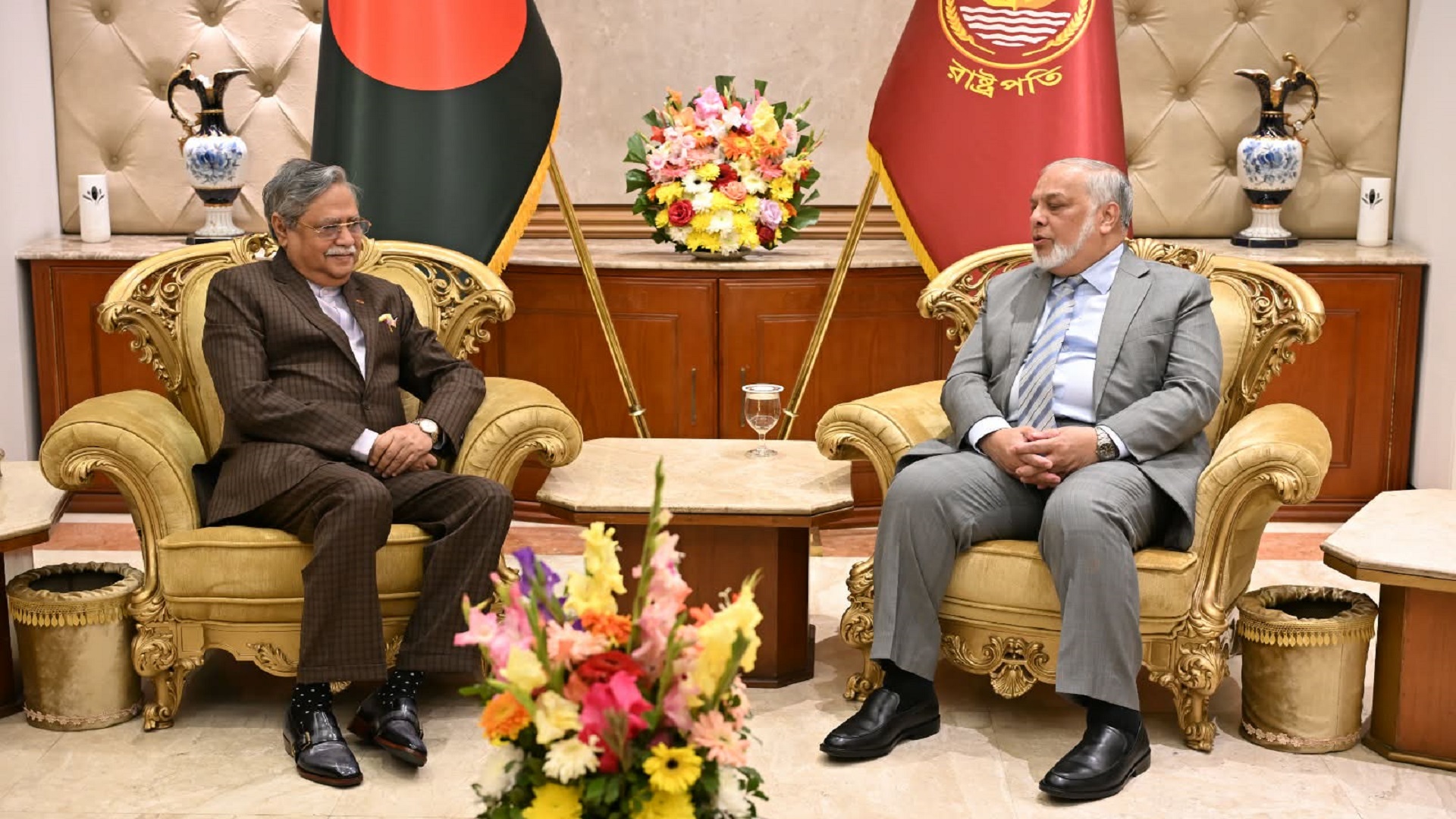 রাষ্ট্রপতির সঙ্গে যেসব বিষয়ে আলোচনা হলো প্রধান বিচারপতির