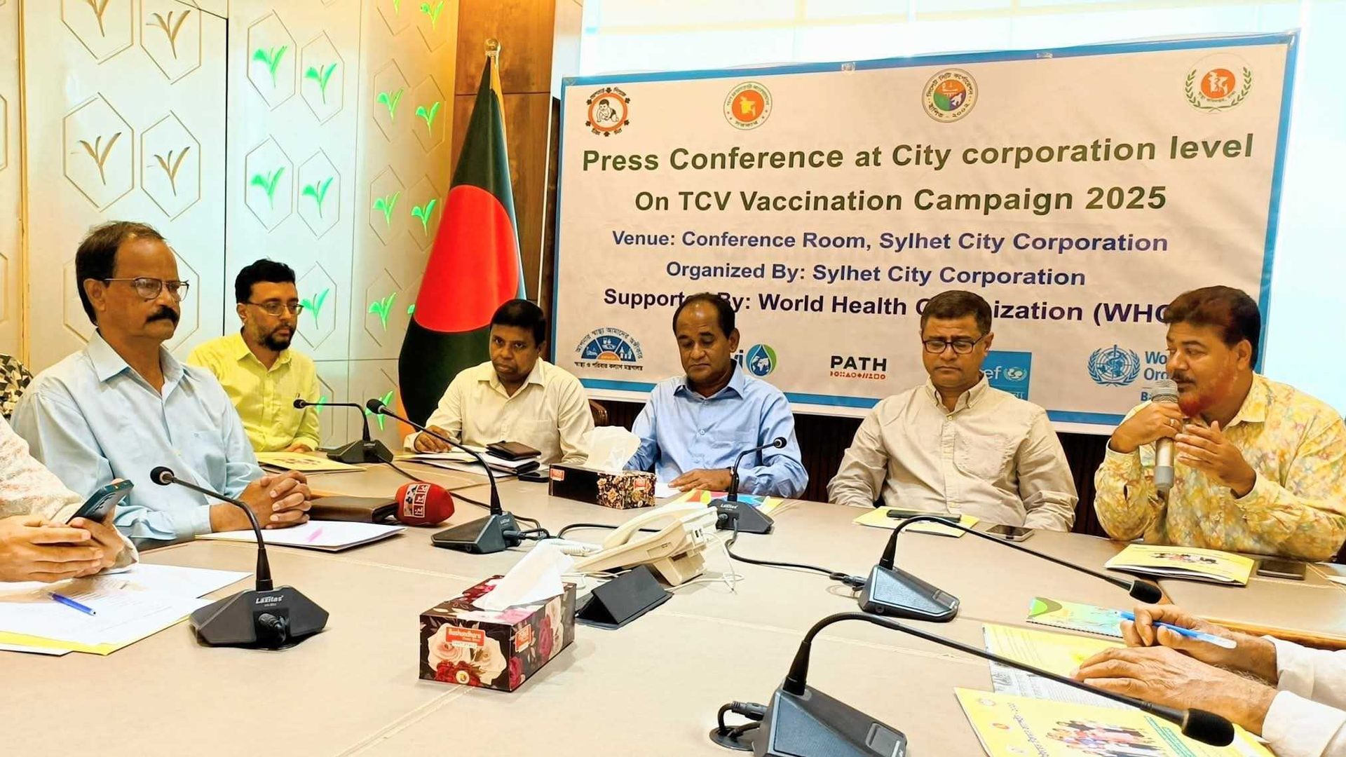 সিলেটে সাড়ে ৮ লাখ শিশুকে বিনামূল্যে দেয়া হবে টাইফয়েডের টিকা