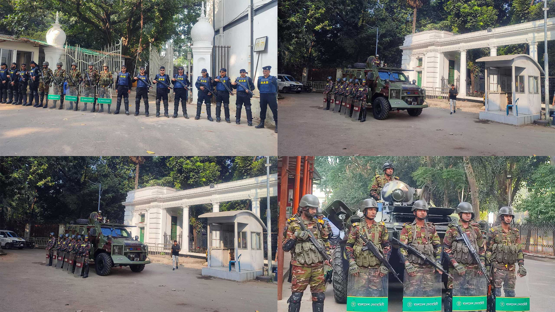 শেখ হাসিনার রায়ের দিন নির্ধারণ ঘিরে ট্রাইব্যুনালে কড়া নিরাপত্তা