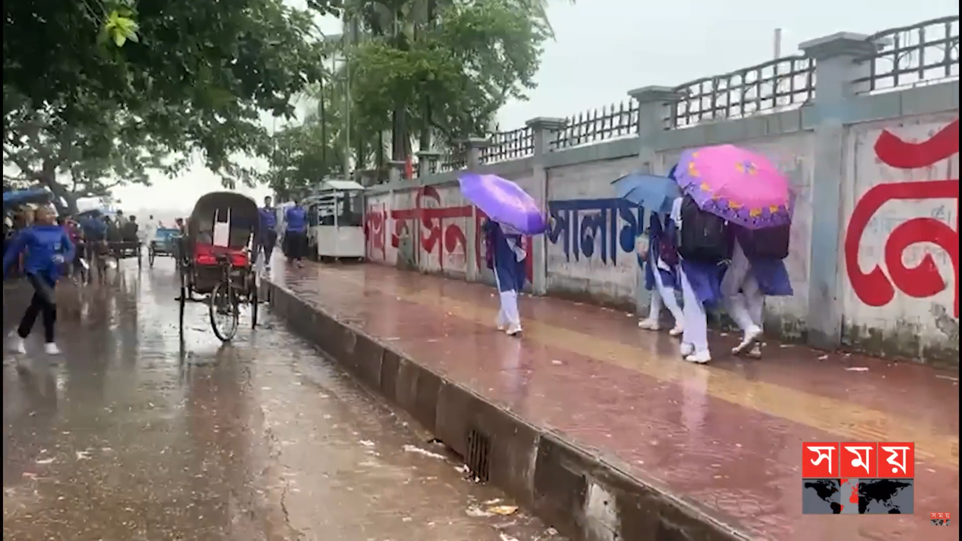 ৭ জেলায় ৬০ কিমি বেগে ঝড়ের পূর্বাভাস