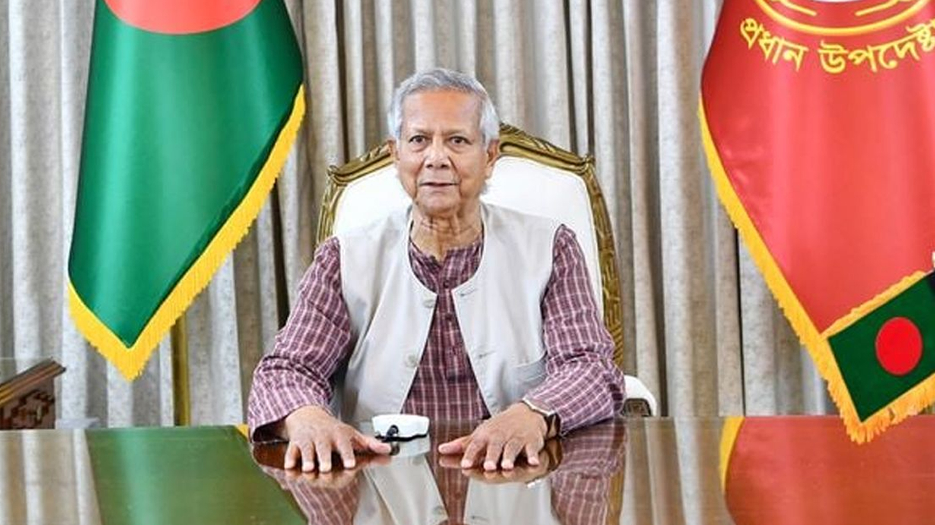 জাতির উদ্দেশে প্রধান উপদেষ্টার ভাষণ দুপুরে