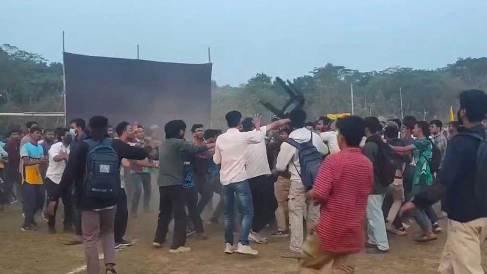 শাবি আন্তঃবিভাগ ক্রিকেট টুর্নামেন্টের ফাইনাল ঘিরে হাতাহাতি