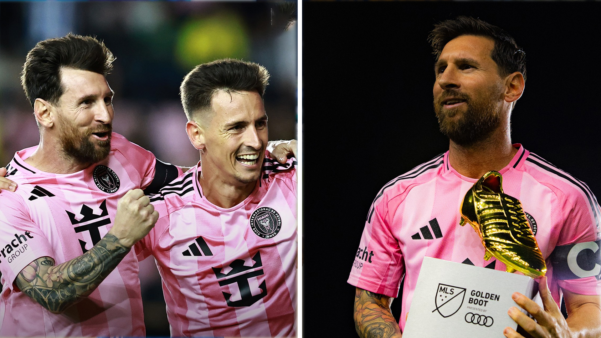 মেসির জোড়া গোলের জয়ে প্লে-অফ শুরু মায়ামির, বুঝে পেলেন গোল্ডেন বুট