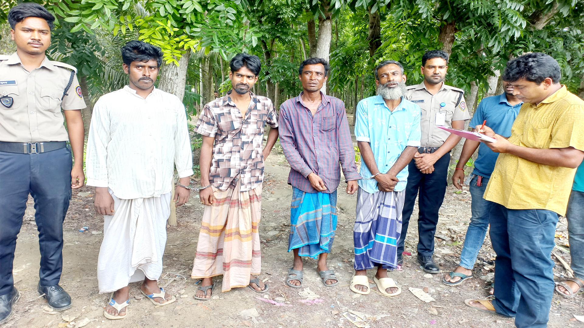 ফরিদপুরে মাদক সেবনের দায়ে ৪ জনের কারাদণ্ড