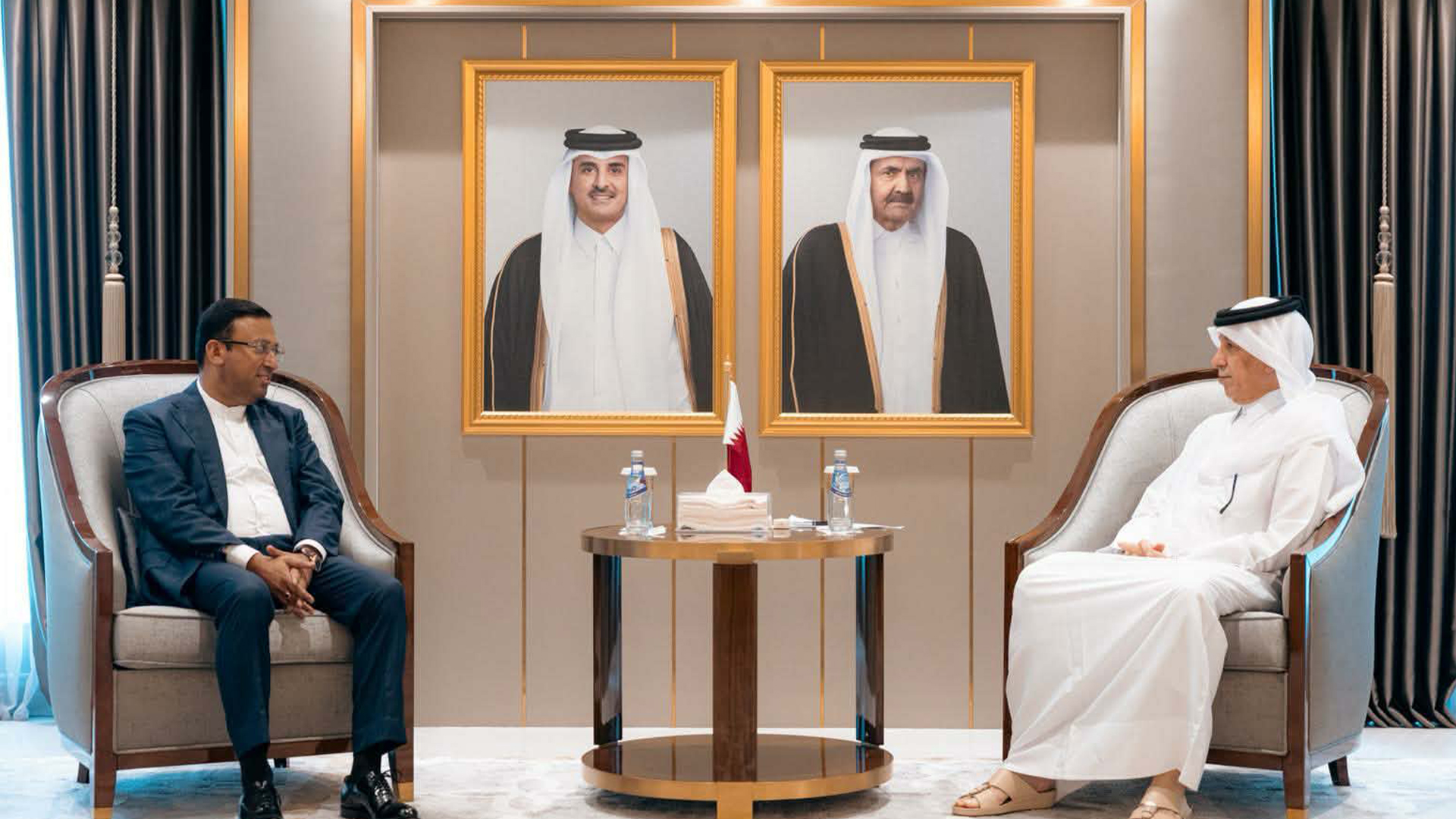 হুমায়ূন কবিরের সঙ্গে কাতারের পররাষ্ট্র প্রতিমন্ত্রীর সাক্ষাৎ