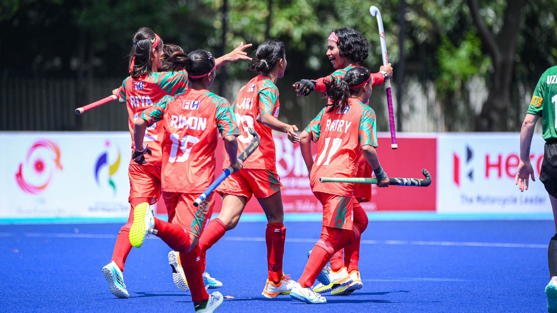 উজবেকিস্তানকে হারিয়ে হকিতে বাংলাদেশের মেয়েদের ইতিহাস