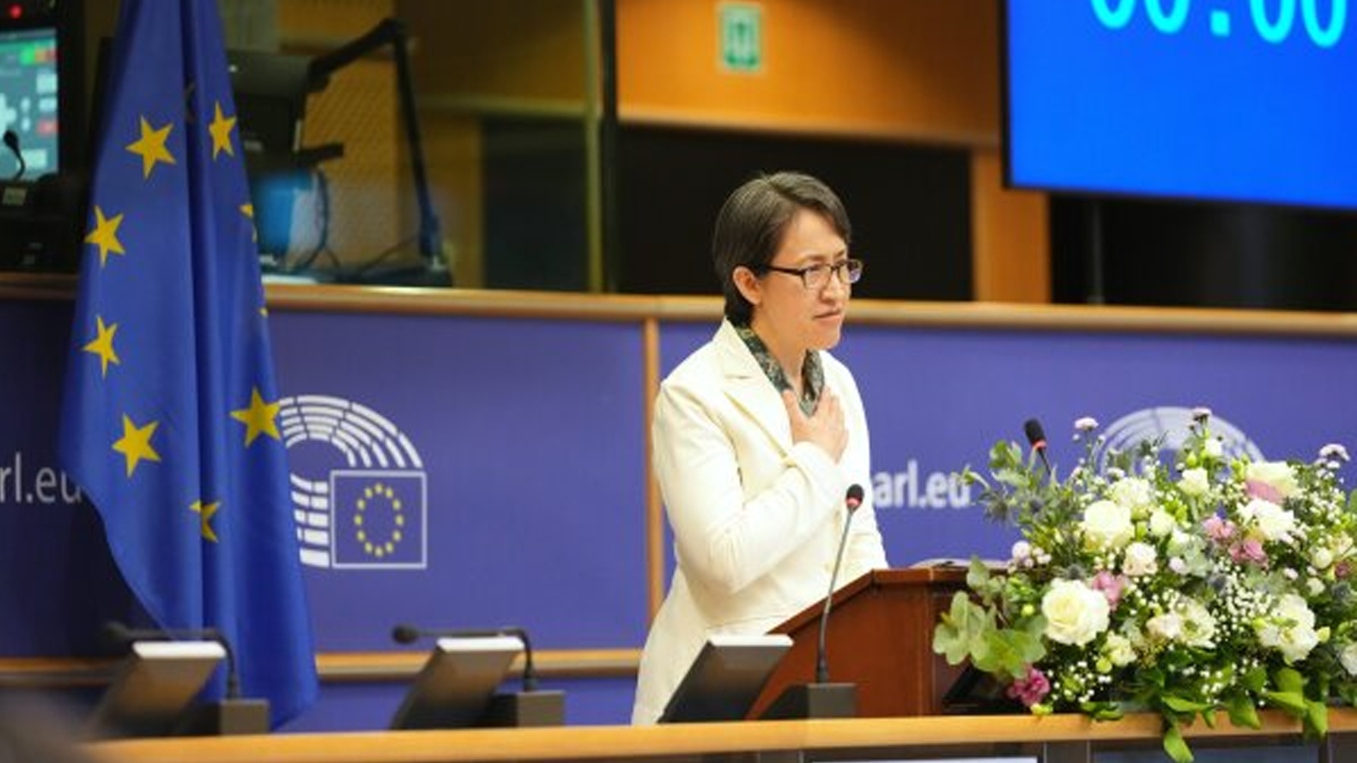 ইউরোপীয় পার্লামেন্টে তাইওয়ানের ভাইস প্রেসিডেন্টের ভাষণ, ক্ষুব্ধ প্রতিক্রিয়া চীনের