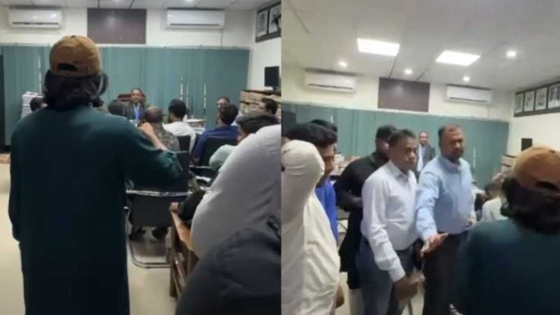 রাবির রেজিস্ট্রার-আম্মারের বাগ্‌বিতণ্ডার ভিডিও ভাইরাল, আসলে কী ঘটেছিল?